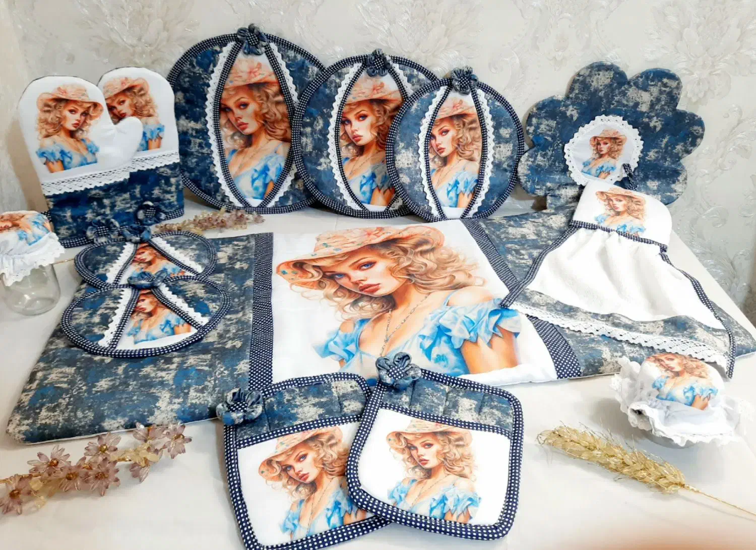 سرویس اشپزخونه|سفره، حوله، دستمال آشپزخانه|تهران, شهرک طالقانی|دیوار