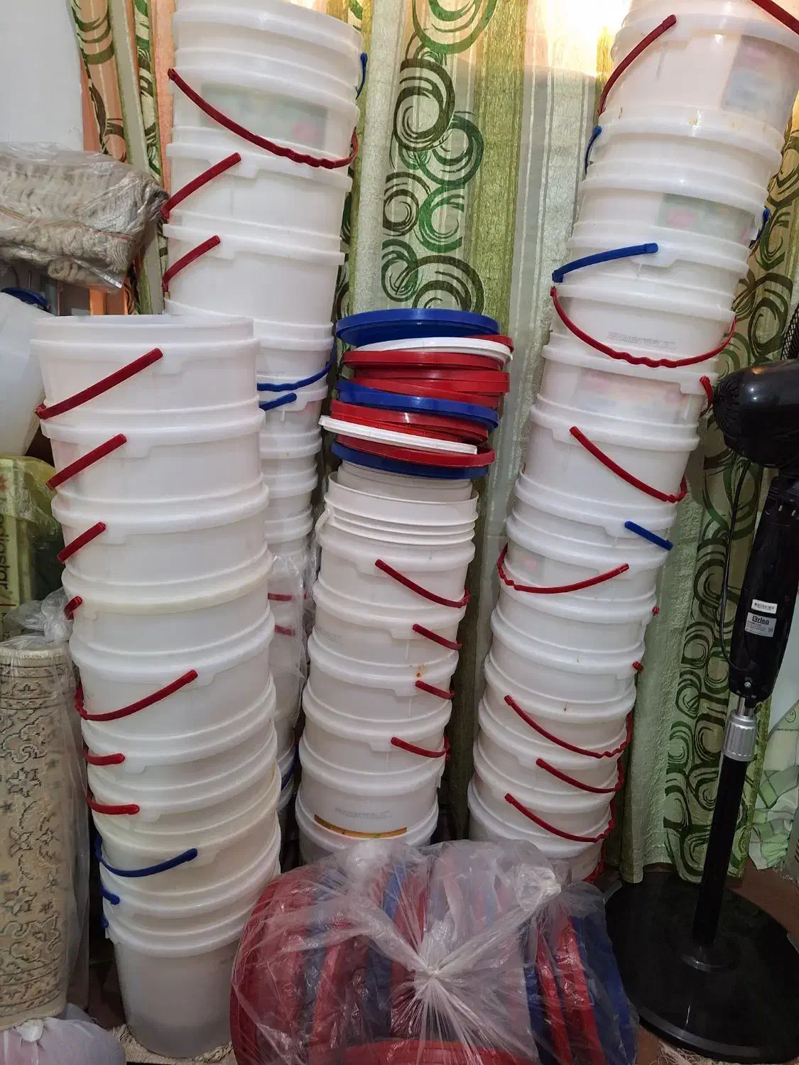 سطل ۱۰ کیلویی محکم|ظروف نگهدارنده، پلاستیکی، یک‌بارمصرف|اهواز, کیانپارس |دیوار