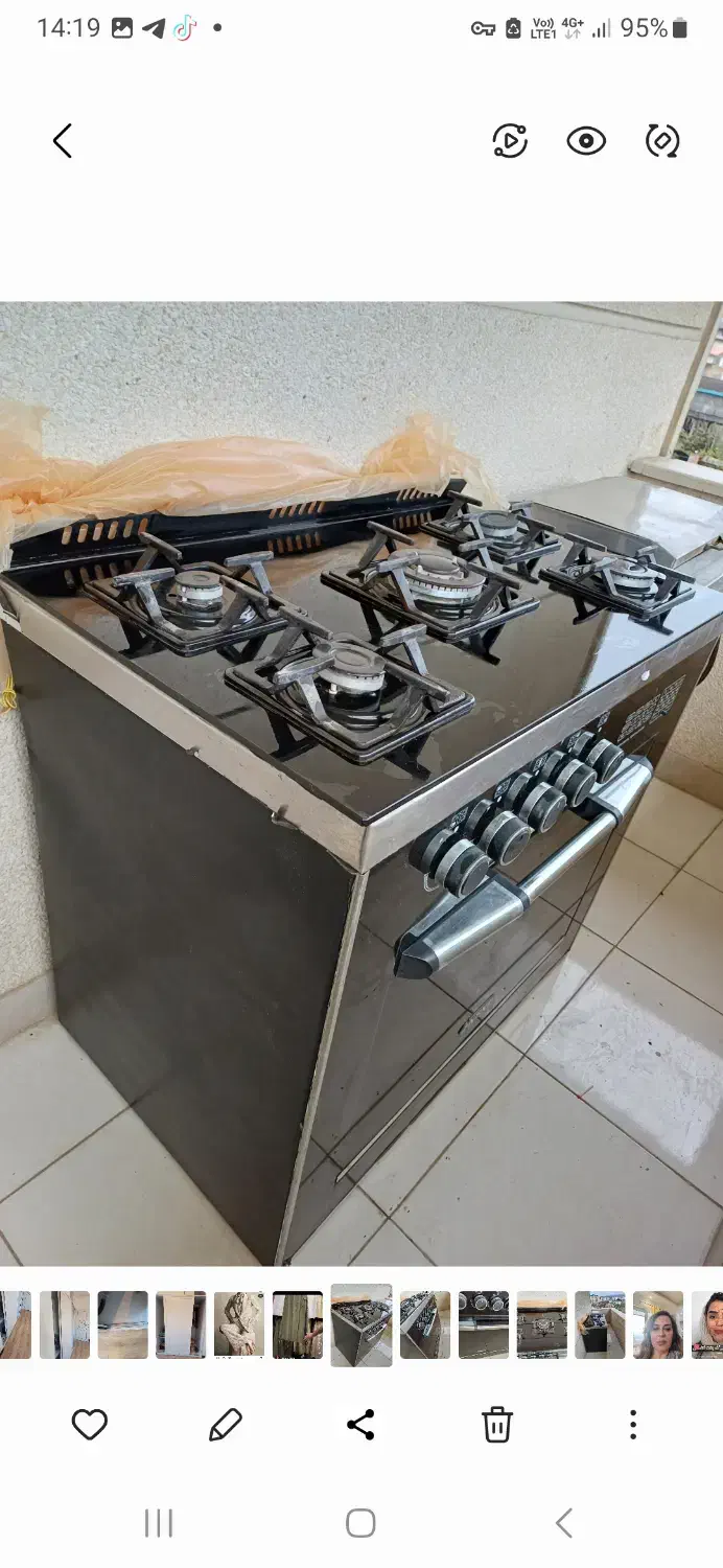 اجاق گاز پنج شعله next|اجاق گاز و لوازم برقی پختوپز|نوشهر, |دیوار