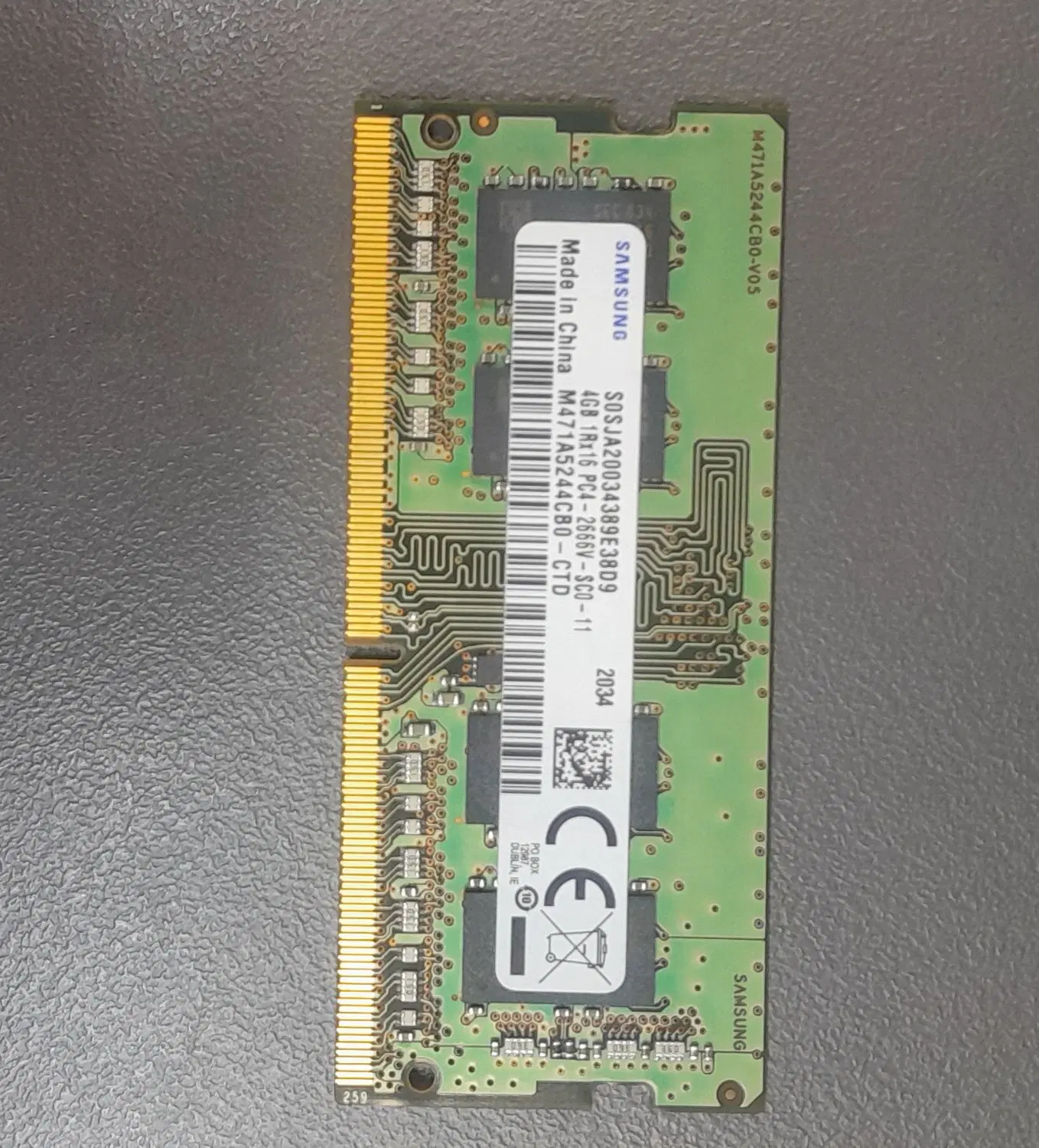 RAM 4G DDR4|قطعات و لوازم جانبی رایانه|شهر ری, شهید غیوری (ابن باویه)|دیوار
