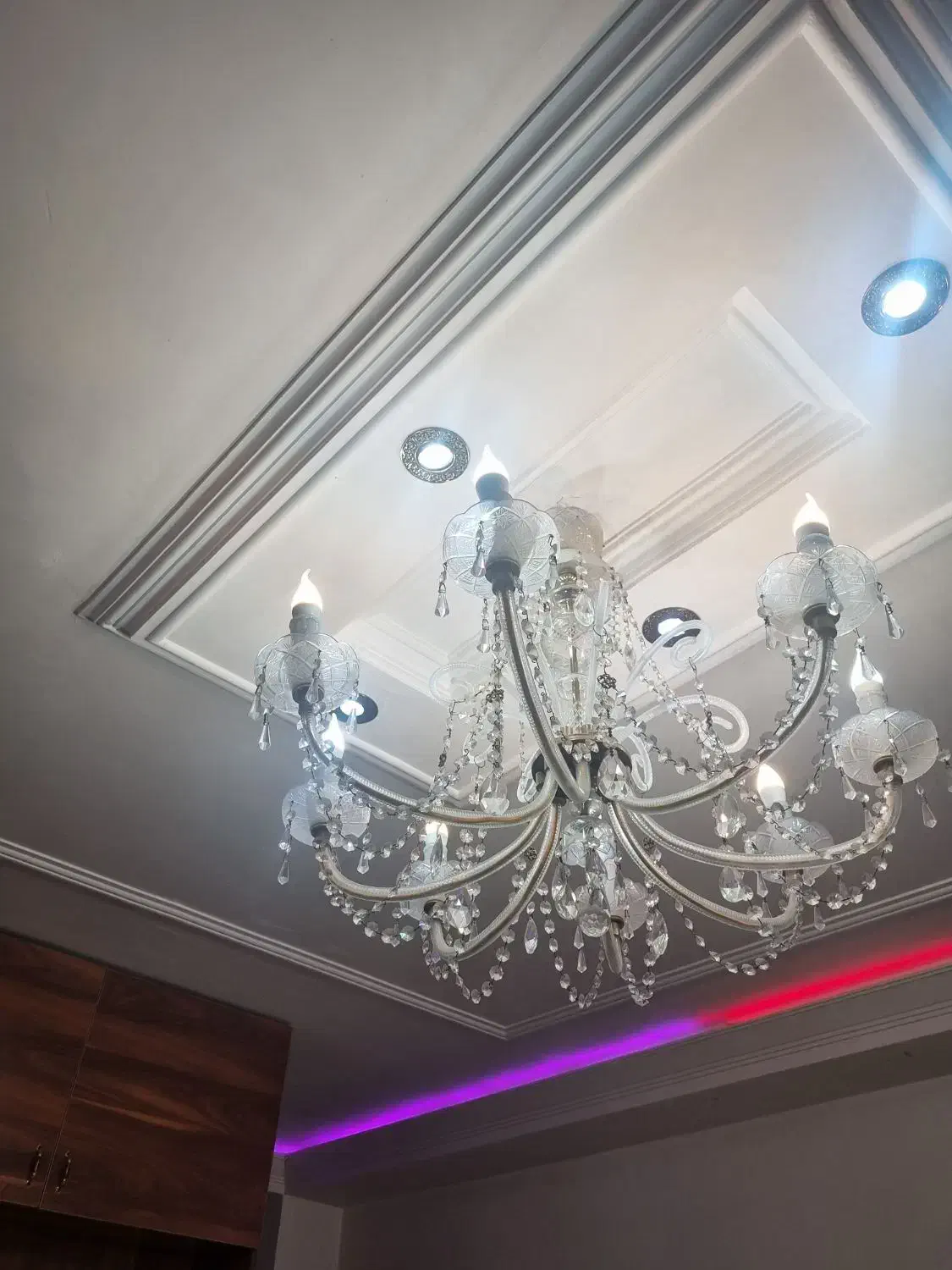 لوستر|لوستر و چراغ آویز|کرج, حصارک بالا|دیوار