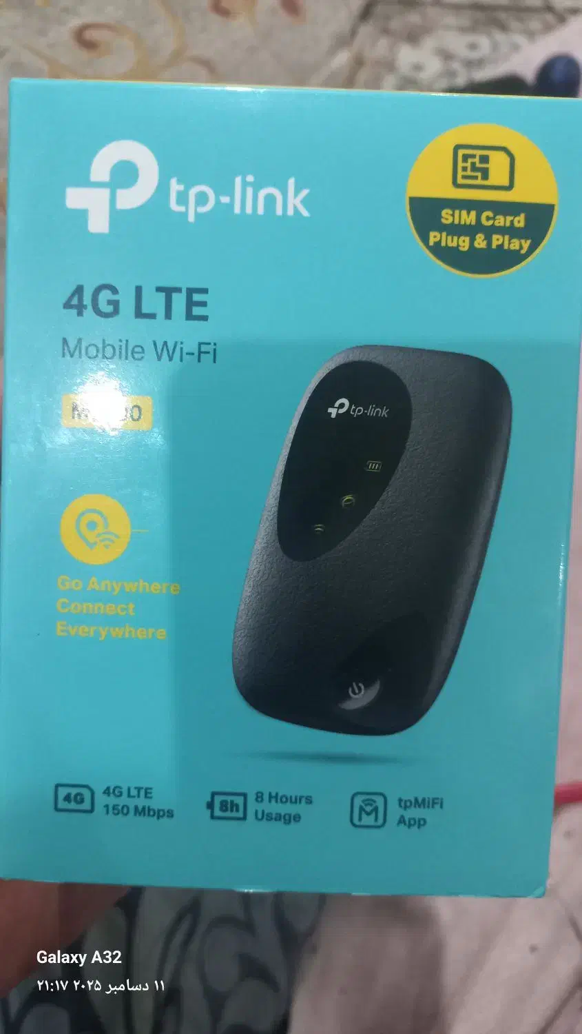 مودم 4Gقابل حمل تی پی لینک مدل m7200|مودم و تجهیزات شبکه|محمدیه-قزوین, |دیوار