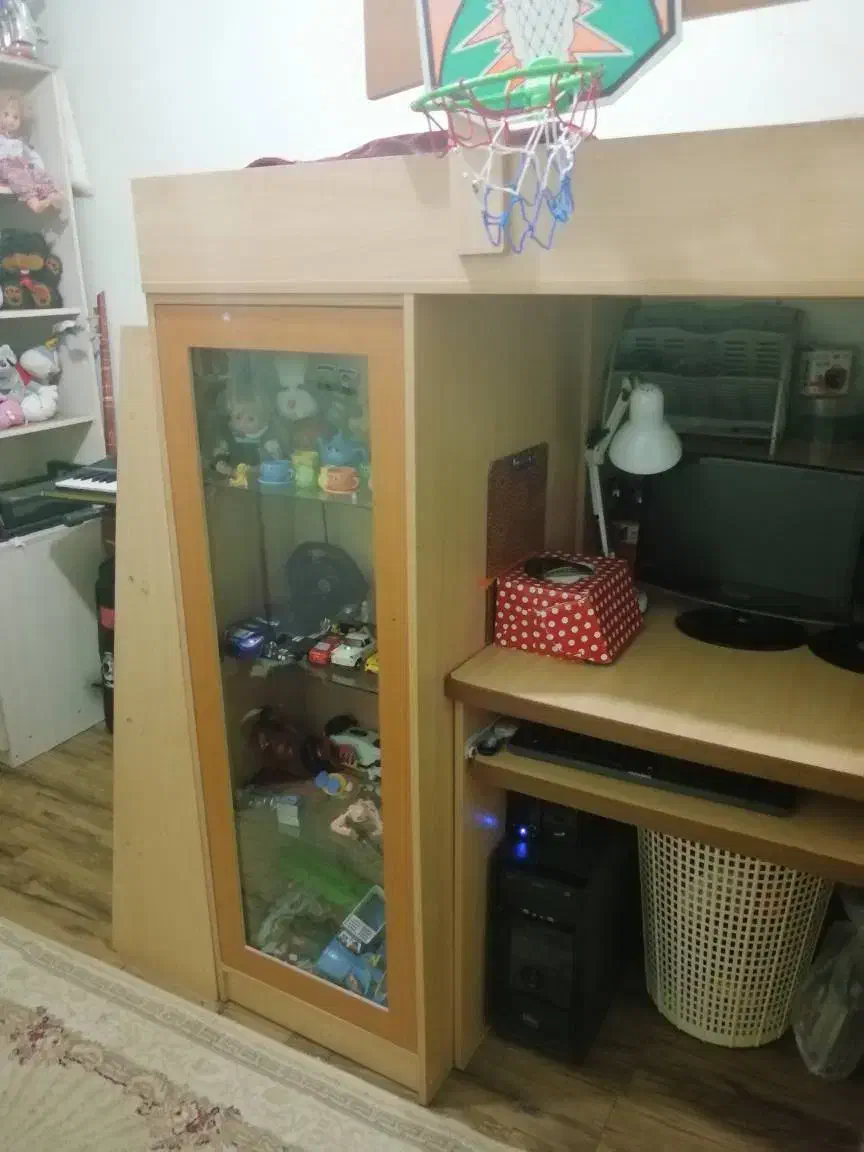 تخت دو طبقه|تخت و سرویس خواب|قرچک, شهرک طلائیه|دیوار