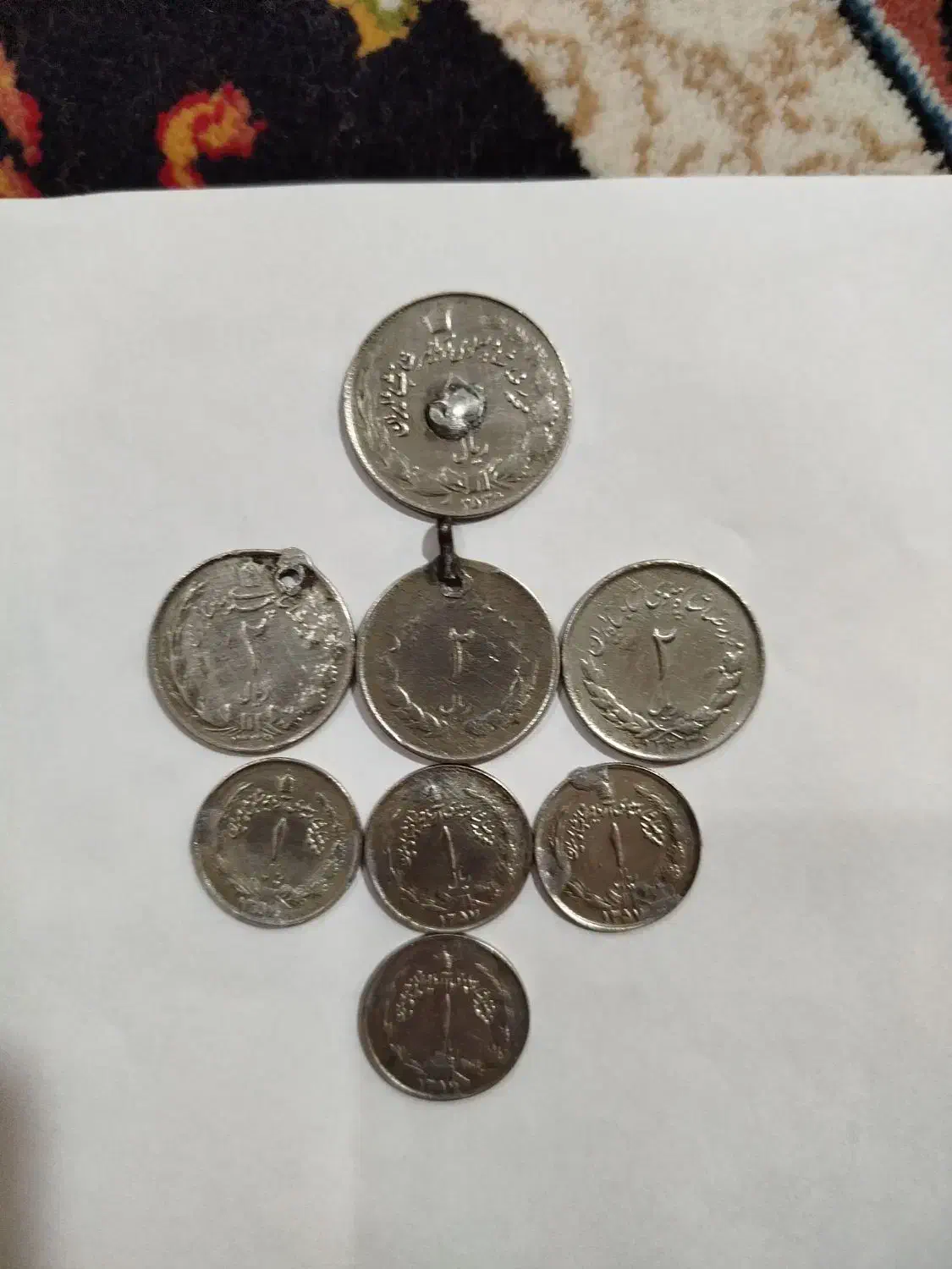 سکه شاه|کلکسیون سکه، تمبر، اسکناس|اقبالیه, |دیوار