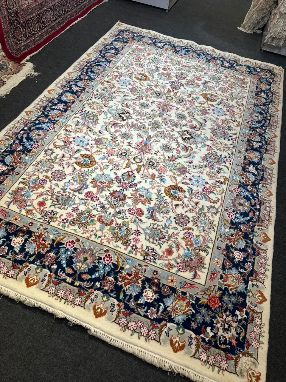 جفت ۶ متری فرش دستباف کاشمر|فرش|کاشمر, |دیوار