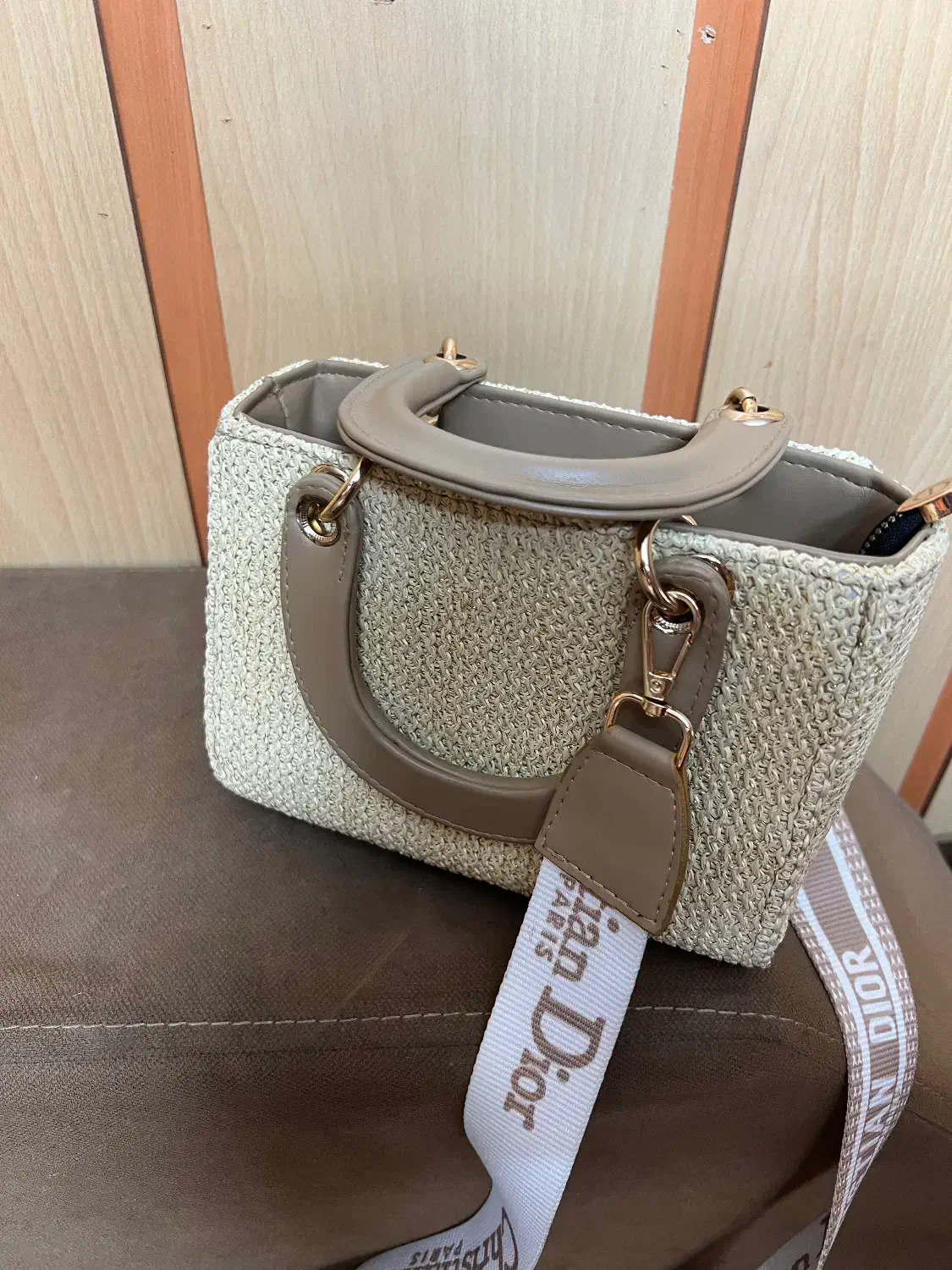 کیف حصیری مجلسی کریستین دیور|کیف، کفش، کمربند|مشهد, نیروی هوایی|دیوار