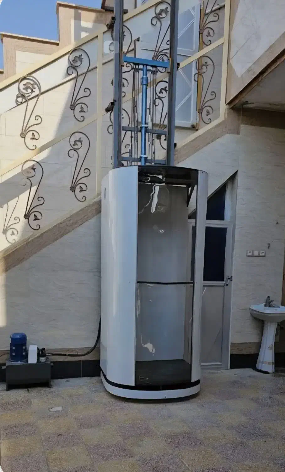 ساخت انواع بالابر هیدرولیک|مصالح و تجهیزات ساختمان|بروجن, |دیوار