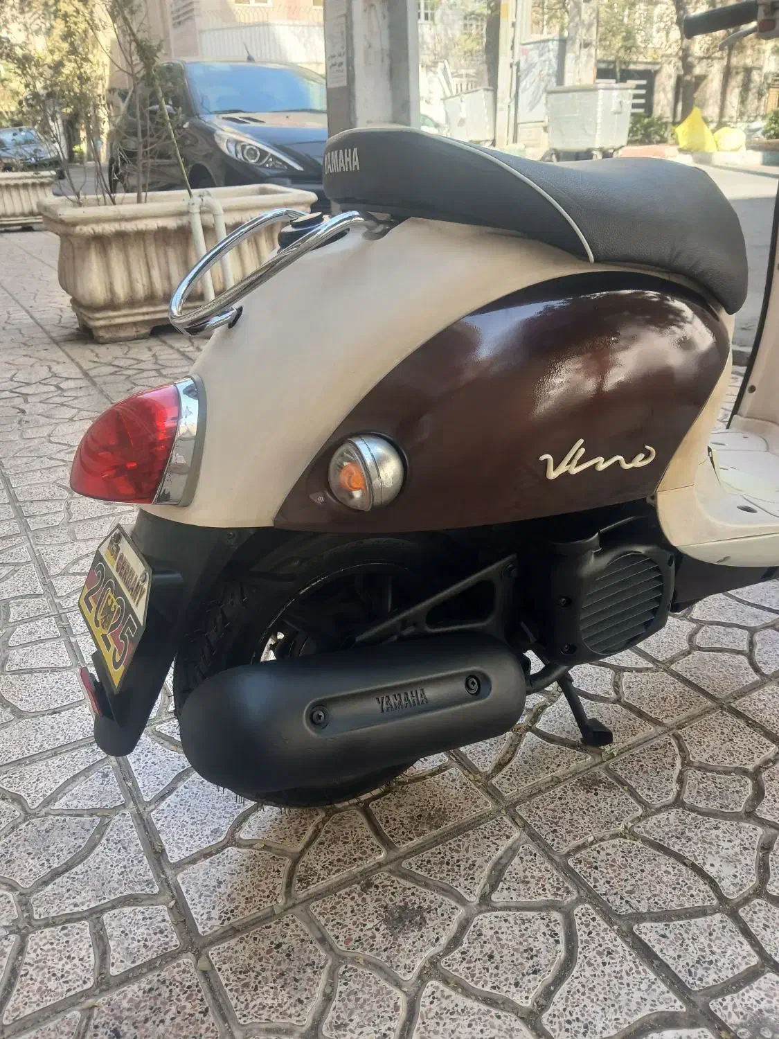 موتور پاکشتی یاماها وینو تک استارت روشن کاملا سالم|موتورسیکلت|تهران, شهرک شریعتی|دیوار