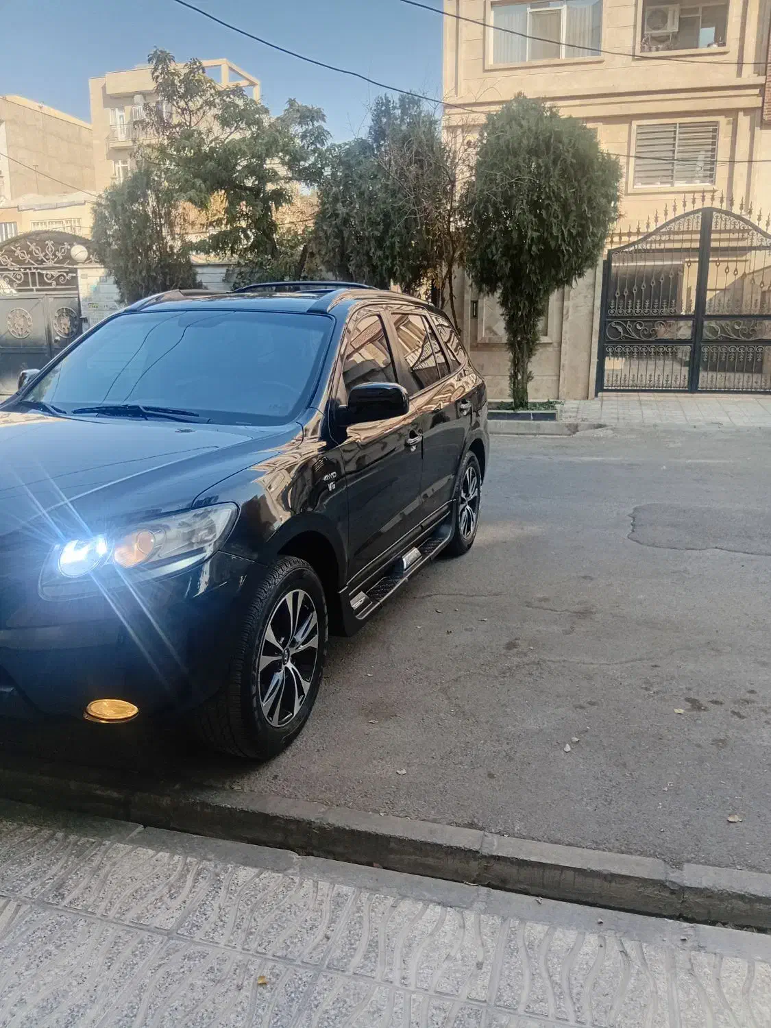 سانتافه ۲۷۰۰ مشکی مدل ۲۰۰۷ فروشی|خودرو سواری و وانت|کرج, فاز ۴ مهرشهر|دیوار