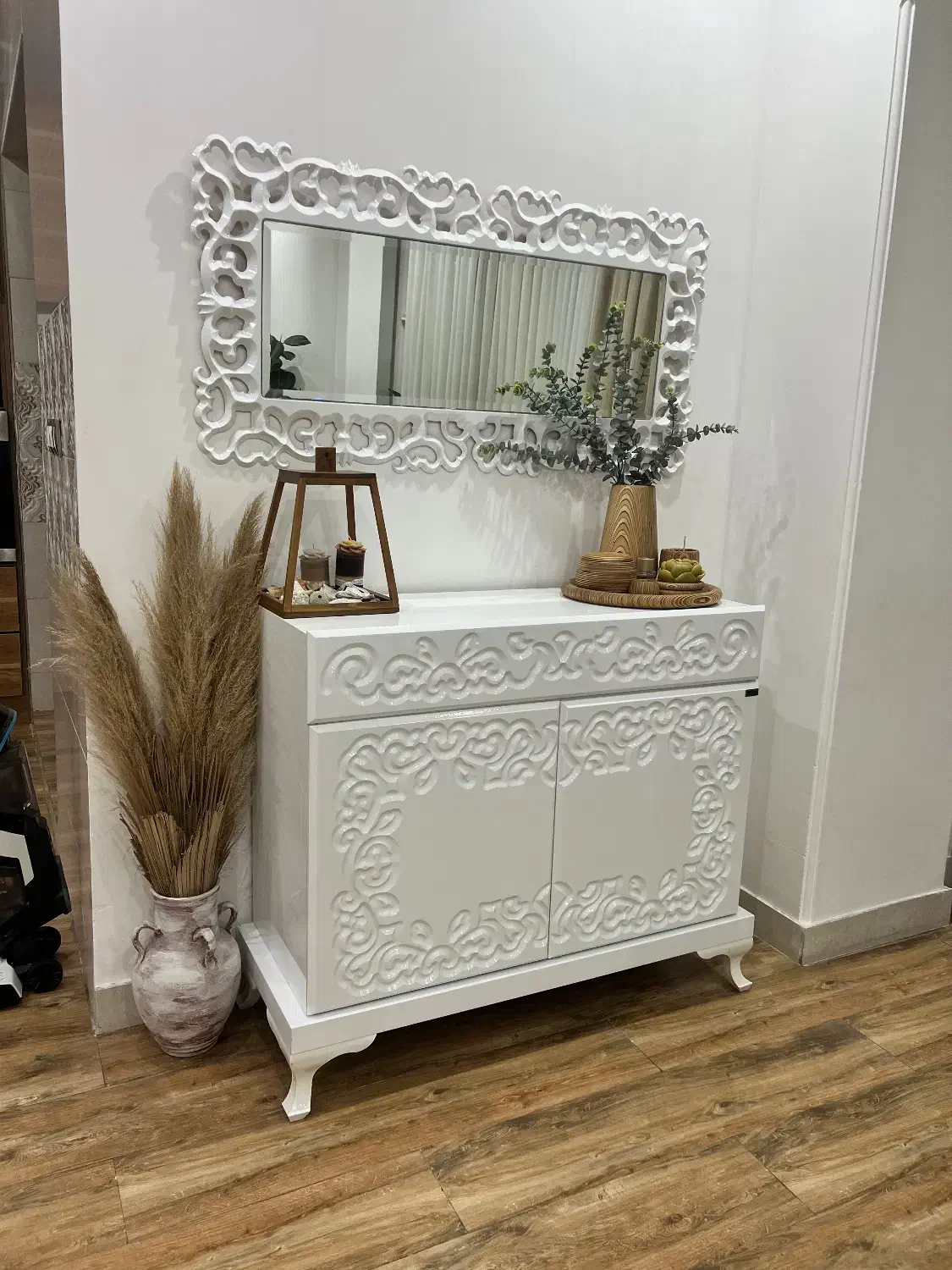 آینه کنسول و ویترین برند درینو|بوفه، ویترین، کنسول|قائمشهر, |دیوار