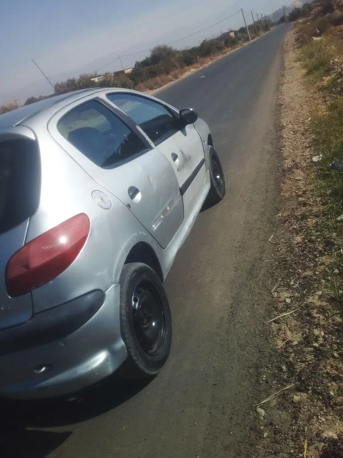 پژو‌۲۰۶تیپ‌۲کارکرد‌ ۱۹۴تاواقعی|خودرو سواری و وانت|جیرفت, |دیوار