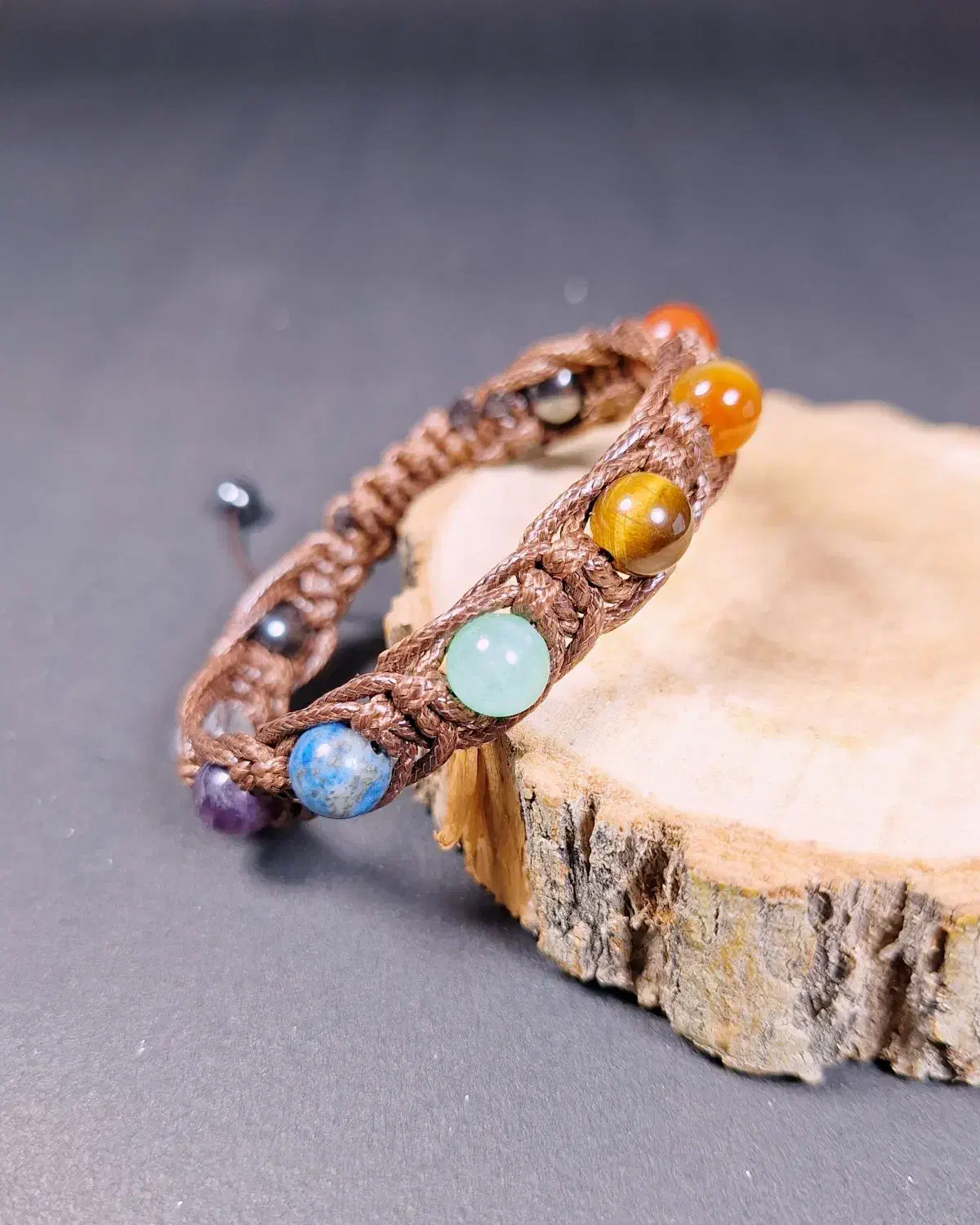 انواع دستبند سنگی با بافت چرم|جواهرات|شیراز, شهرک مدرس|دیوار