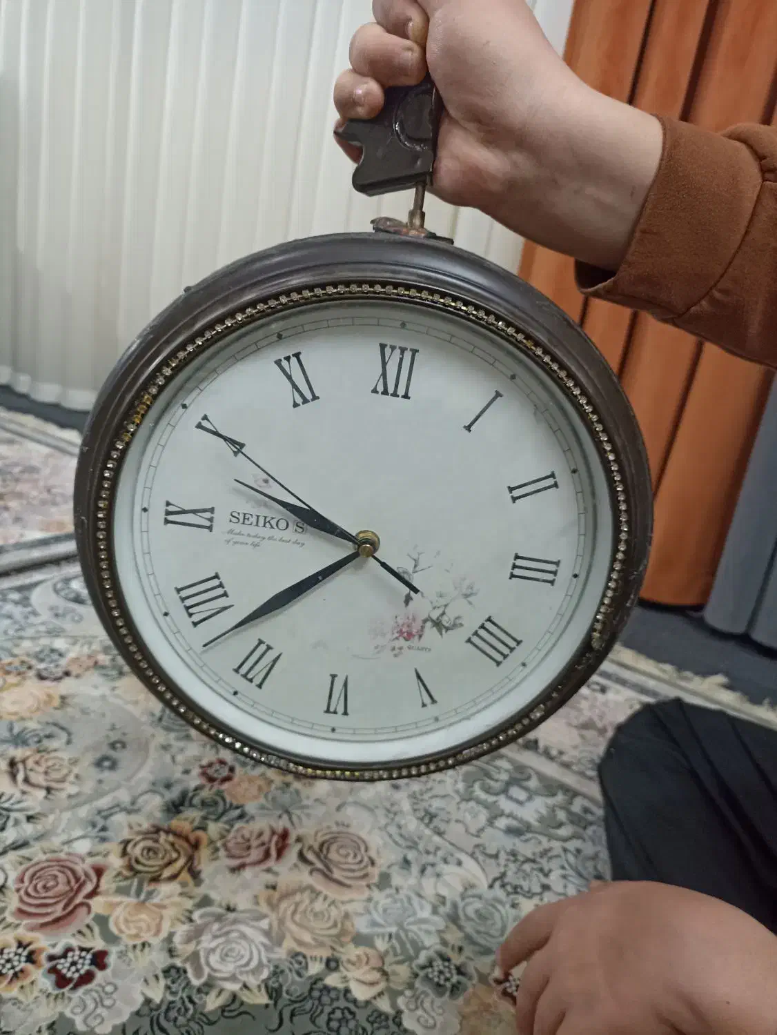 ساعت دوطرفه|ساعت دیواری و تزئینی|قم, پردیسان|دیوار