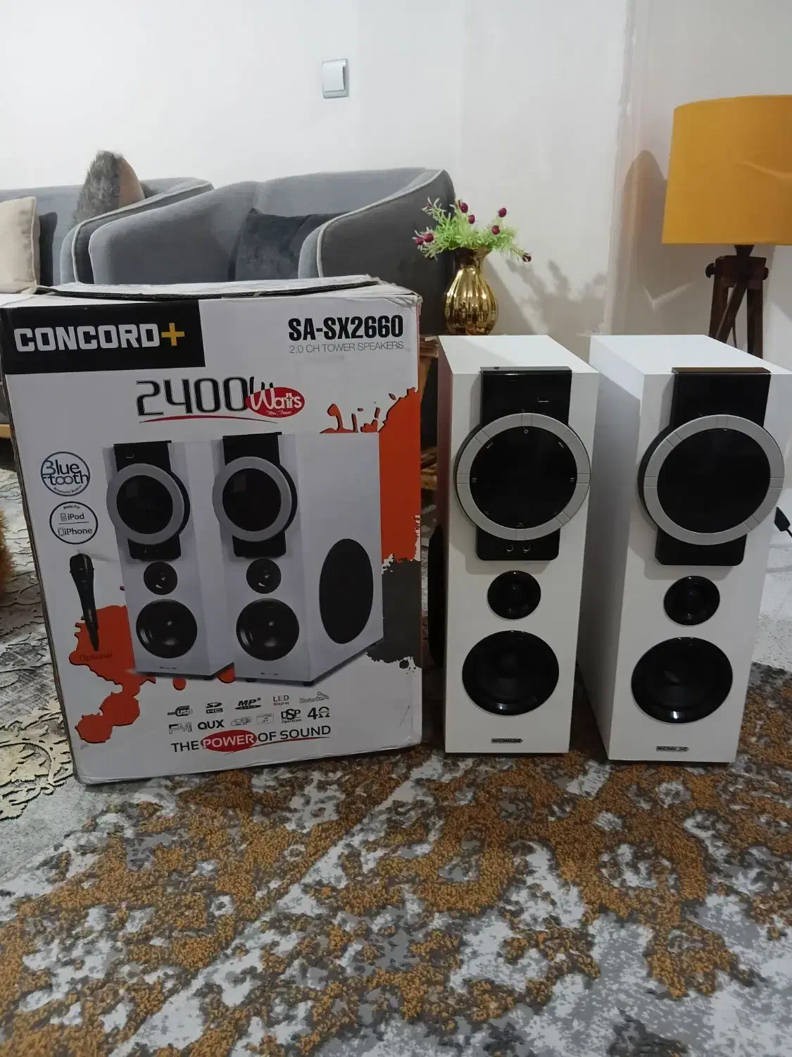 اسپیکر کنکورد پلاس در حد صفر|سیستم صوتی خانگی|گرگان, |دیوار