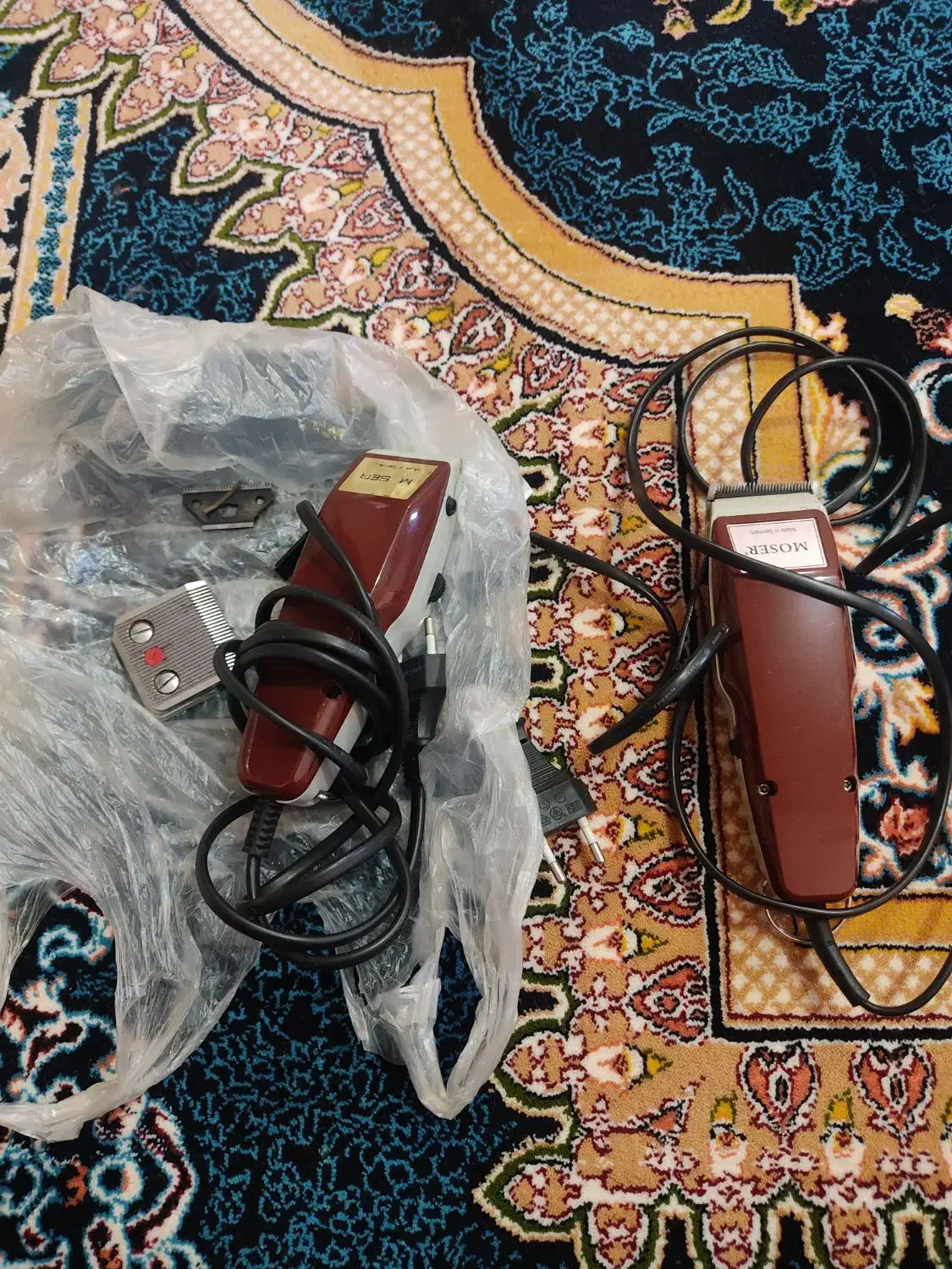 دو عدد ماشین موزر ،زرقان معاوضه با پرنده دارم|آرایشی، بهداشتی، درمانی|شیراز, زیباشهر|دیوار