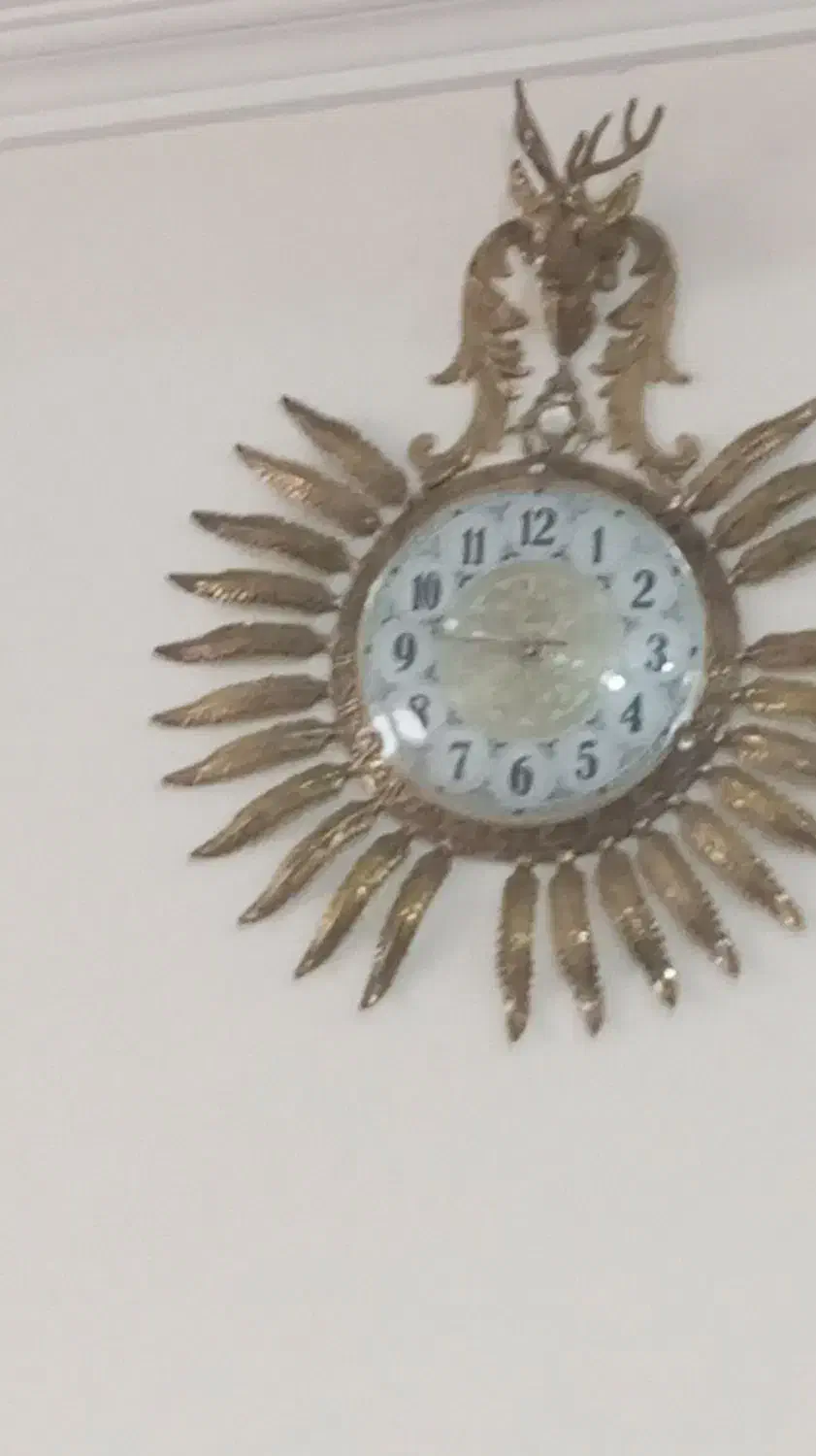 ساعت دیواری|کلکسیون اشیاء عتیقه|آمل, |دیوار