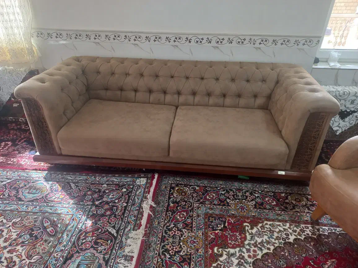 مبل راحتی (چستر)در حد|مبلمان خانگی و میز عسلی|قم, بکایی|دیوار