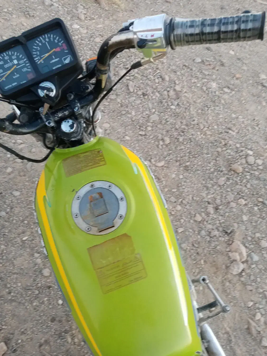 موتور هندا125مزایده ای|موتورسیکلت|ارزوئیه, |دیوار