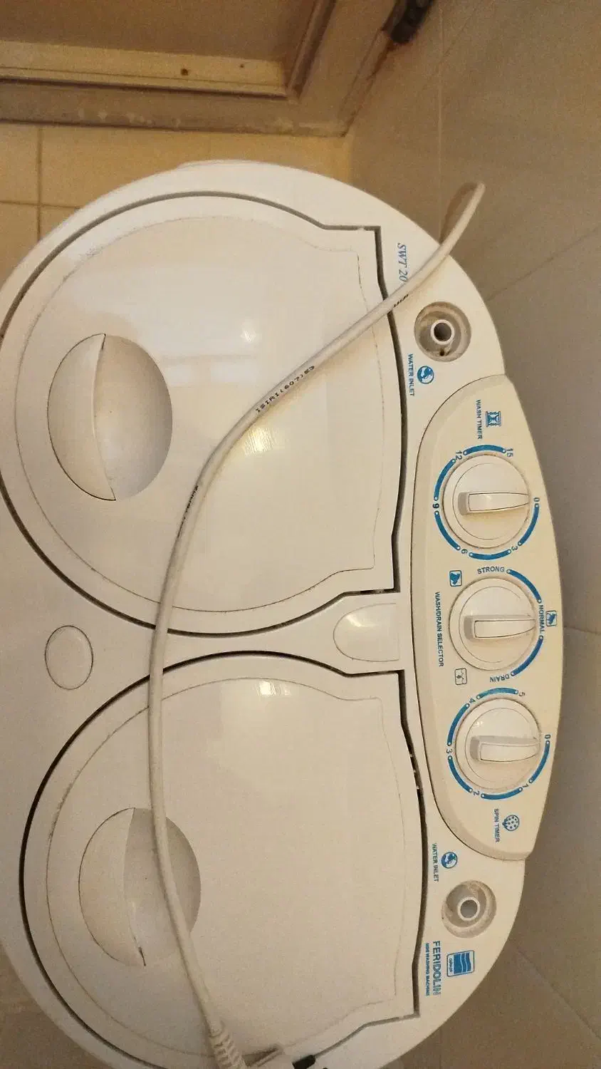 لباسشویی دو قلو ایرانی مارک فریدولین|ماشین لباسشویی و خشککن لباس|کرمانشاه, |دیوار