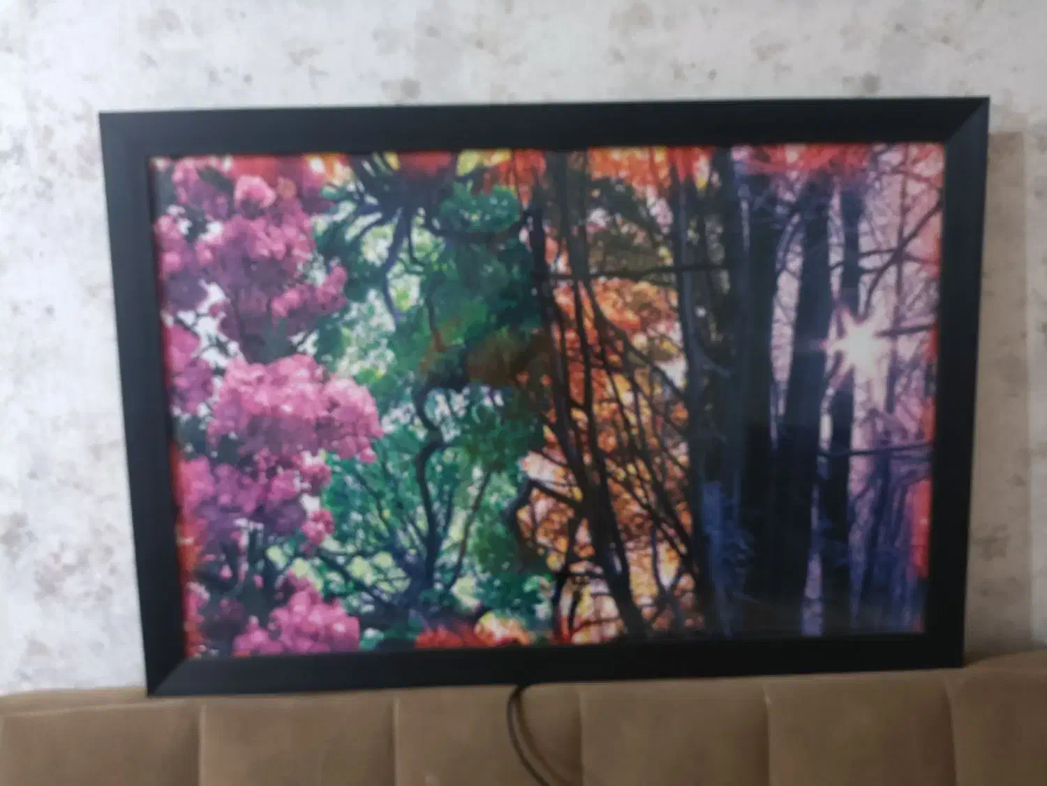 تابلو چراغ دار|تابلو، نقاشی، عکس|امیدیه, |دیوار