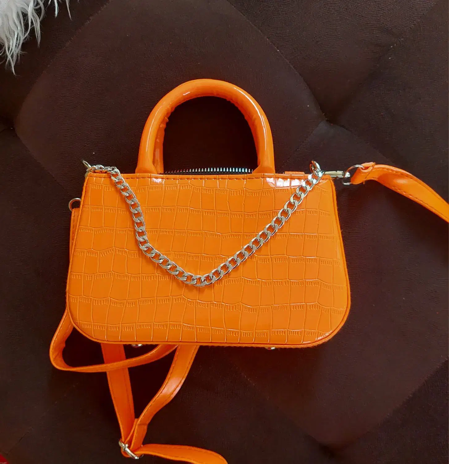 کیف شیک و ترندی نارنجی رنگ|کیف، کفش، کمربند|اهواز, پادادشهر|دیوار