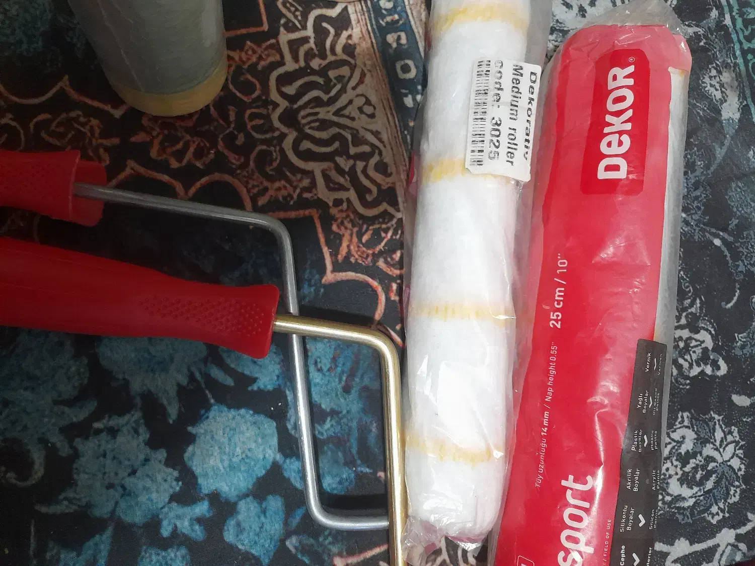 صفحه سنگبری و غلطک نقاشی|مصالح و تجهیزات ساختمان|شاهینشهر, عطار|دیوار