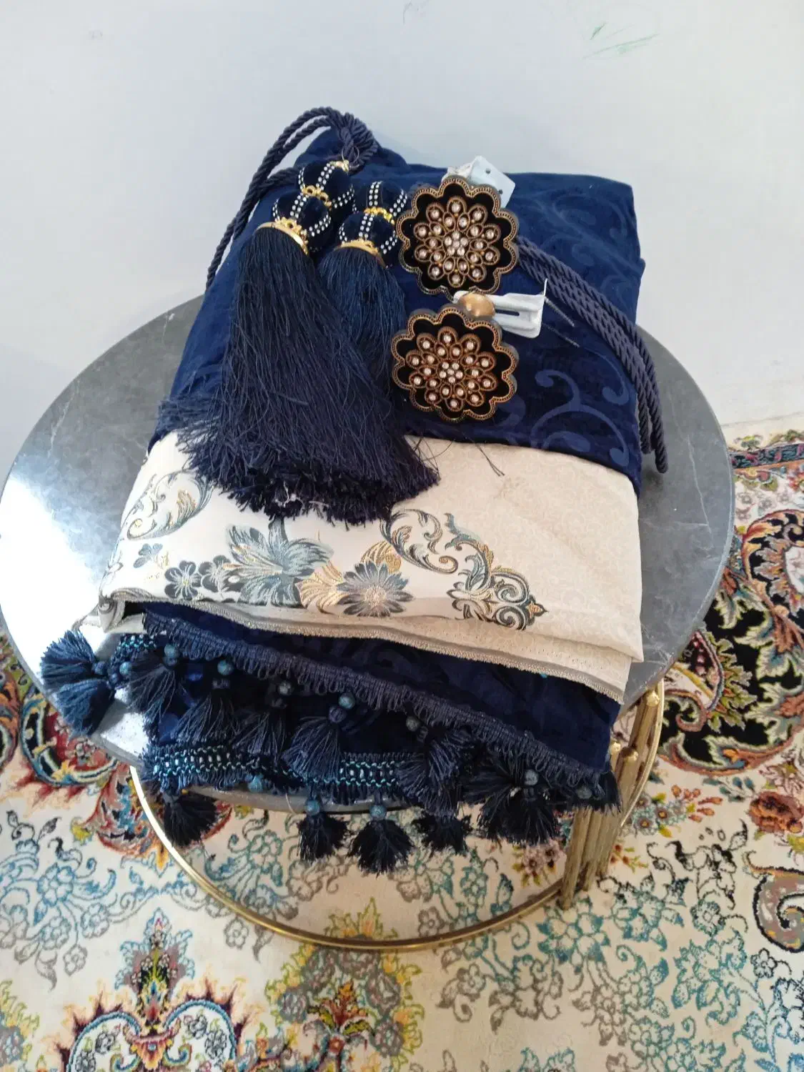 دستک پرده|پرده، رانر، رومیزی|نیشابور, فضل|دیوار