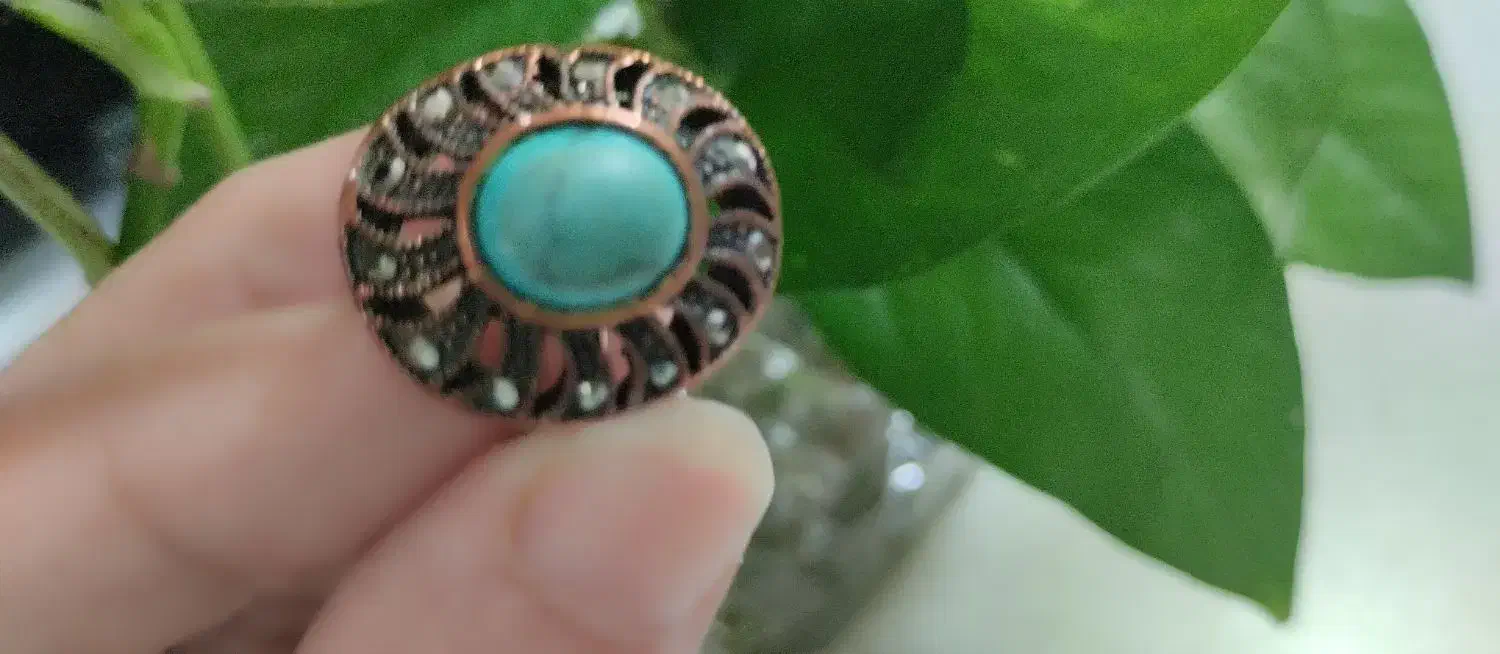 انگشتر فیروزه اصل|جواهرات|هشتگرد, فاز ۱ مهستان|دیوار