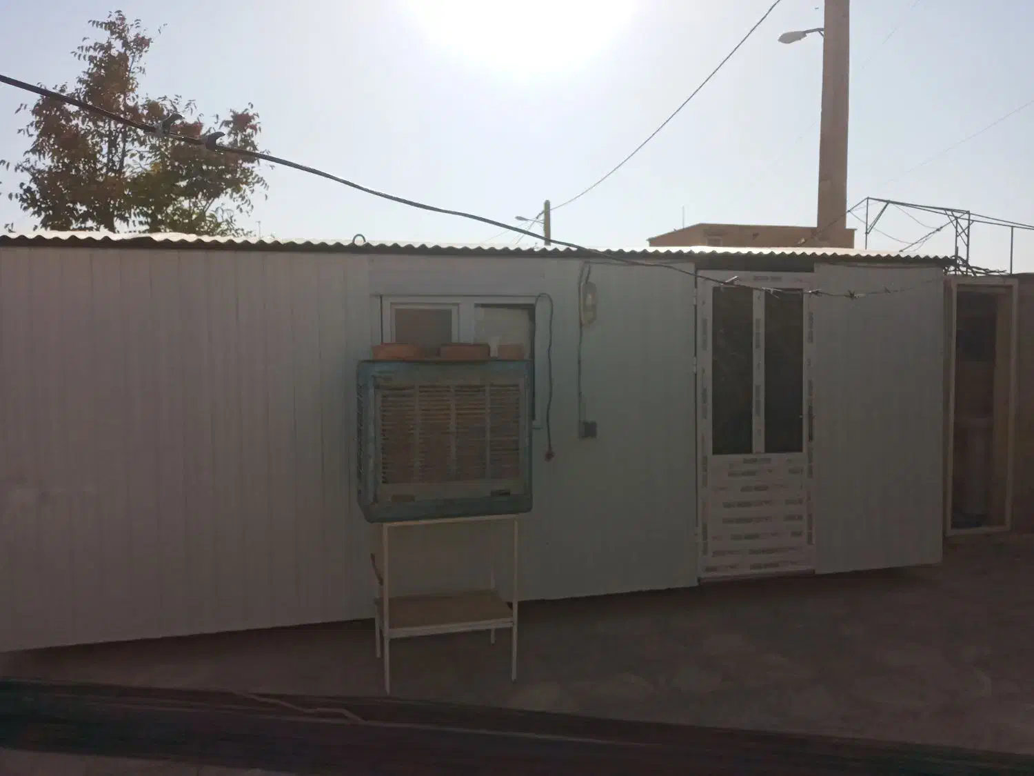 فروش کانکس ۱۵متری نو بازیر بندی آهن|مصالح و تجهیزات ساختمان|زرنه, |دیوار