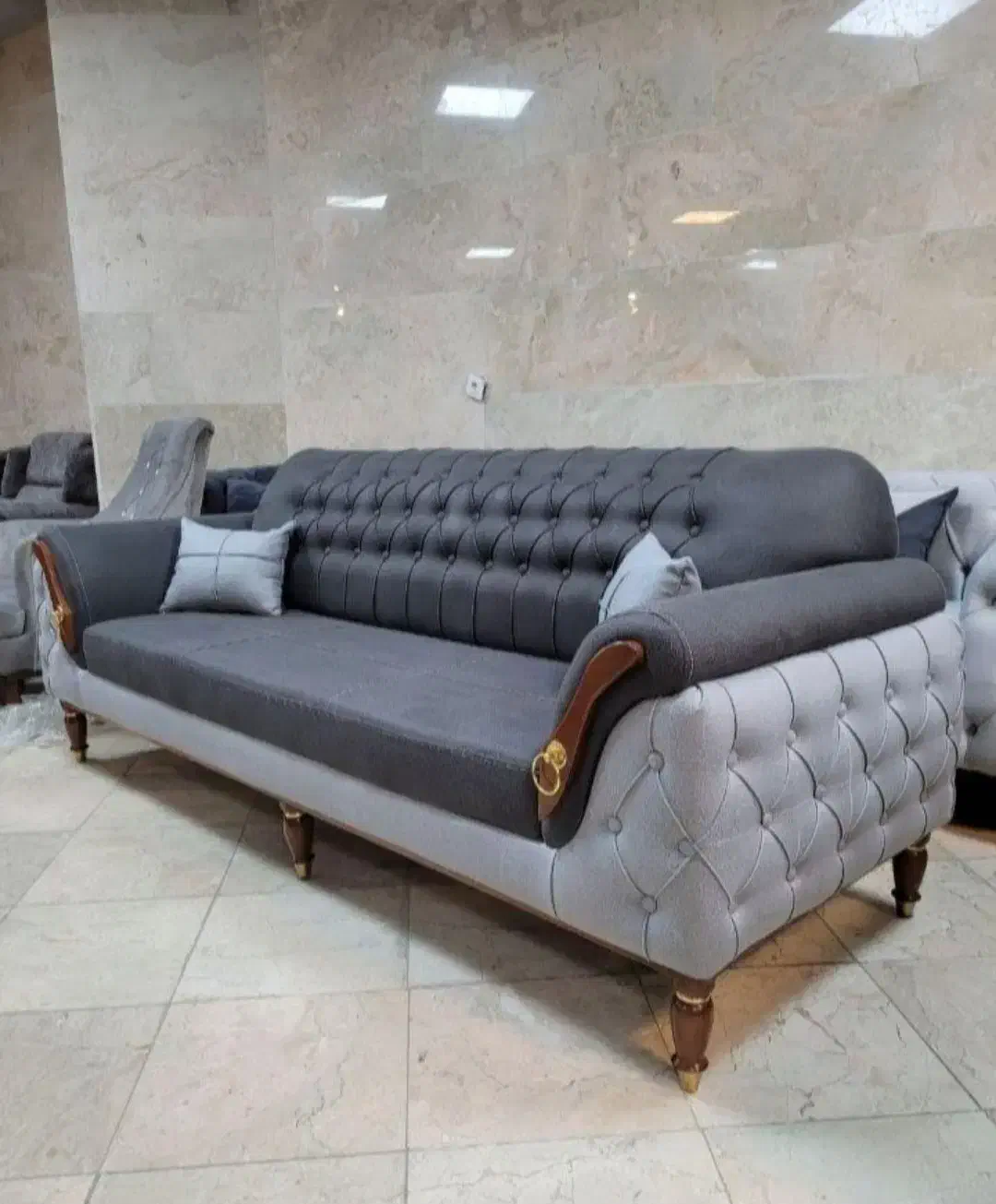 مبل چوب لند کد ۵۰۳۰|مبلمان خانگی و میز عسلی|آبیک, |دیوار