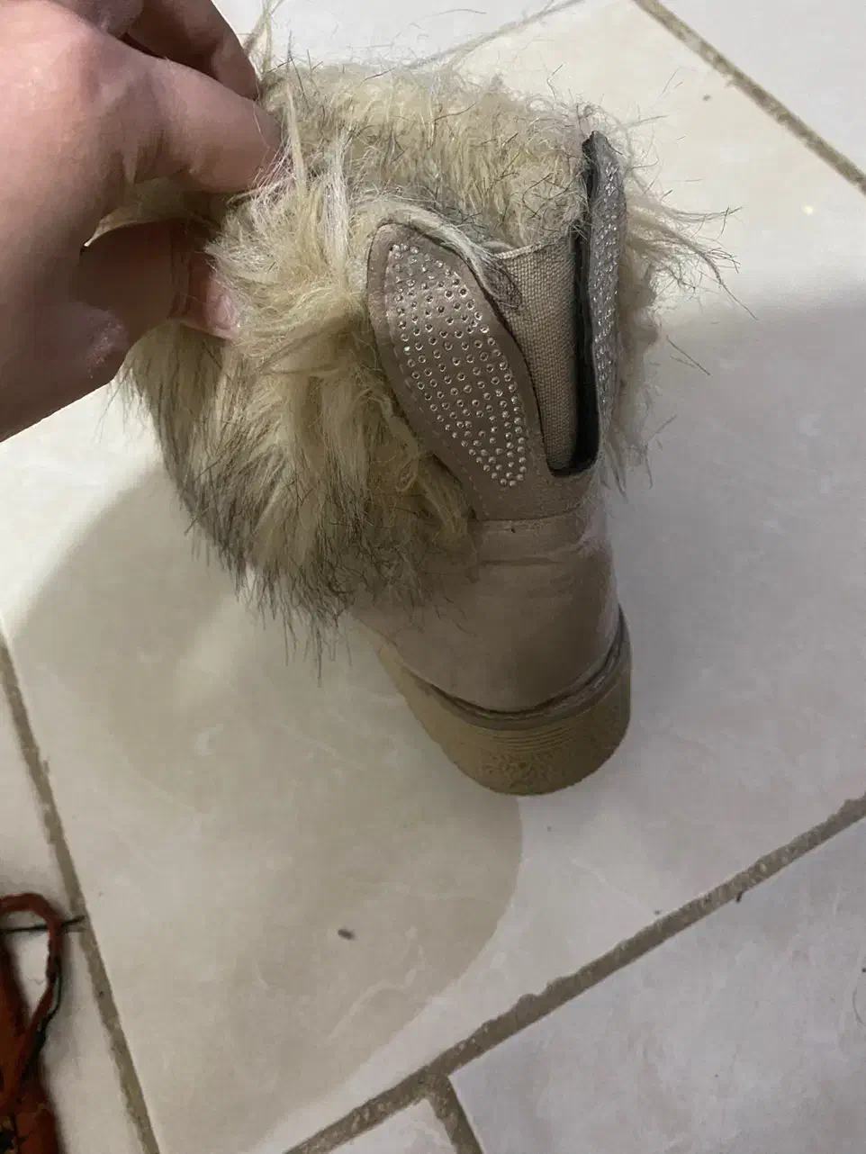 نیم بوت خز دار|کیف، کفش، کمربند|محمدیه-قزوین, |دیوار