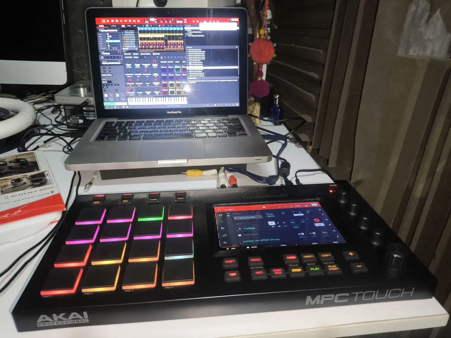 akai mpc touch میدی کنترلر و سینتی سایزر|پیانو، کیبورد، آکاردئون|ساری, |دیوار