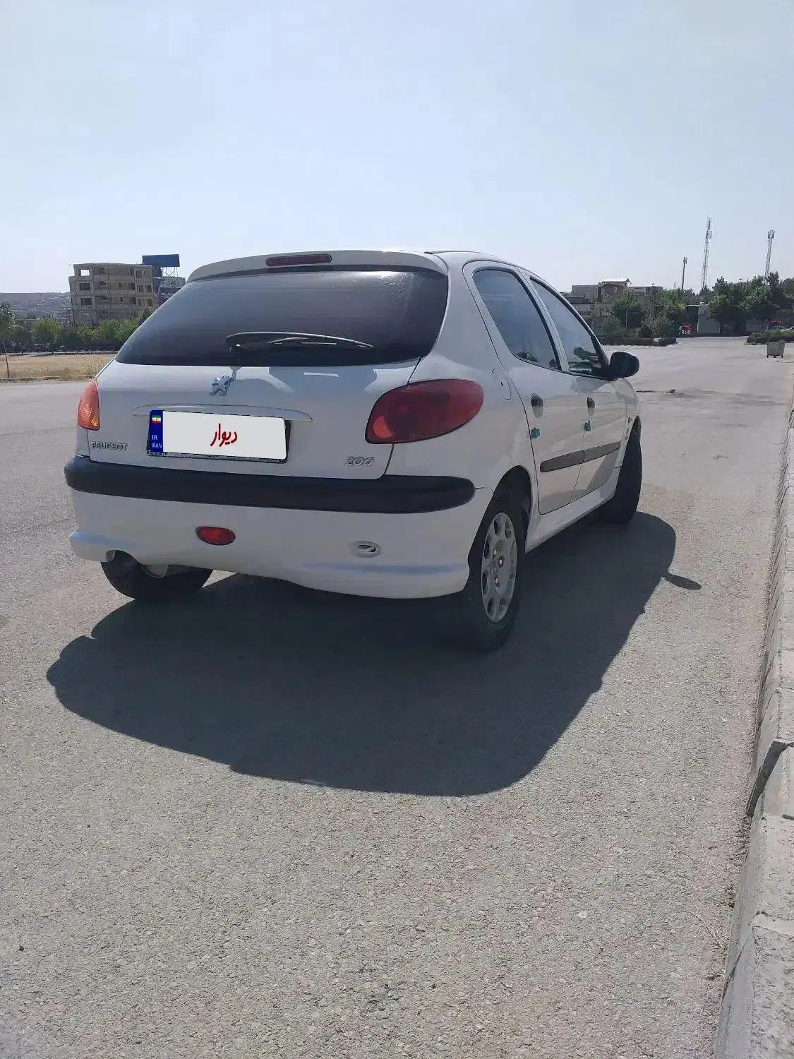 206 تیپ ۵ تیوفایو مدل ۹۳|خودرو سواری و وانت|ارومیه, |دیوار