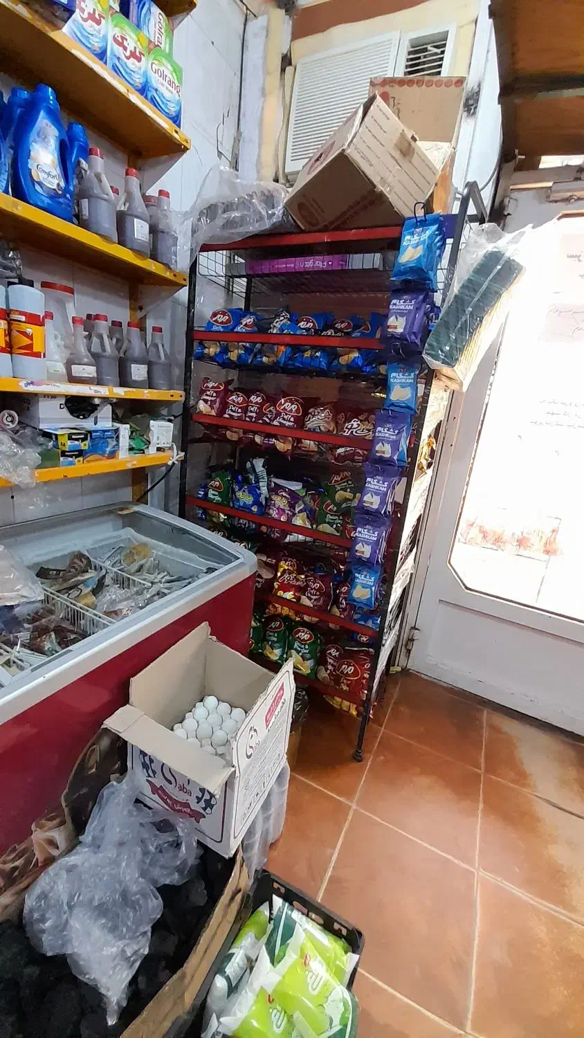 قفسه نو یک ماه خریدم|کتابخانه، شلف، قفسههای دیواری|اهواز, پردیس|دیوار