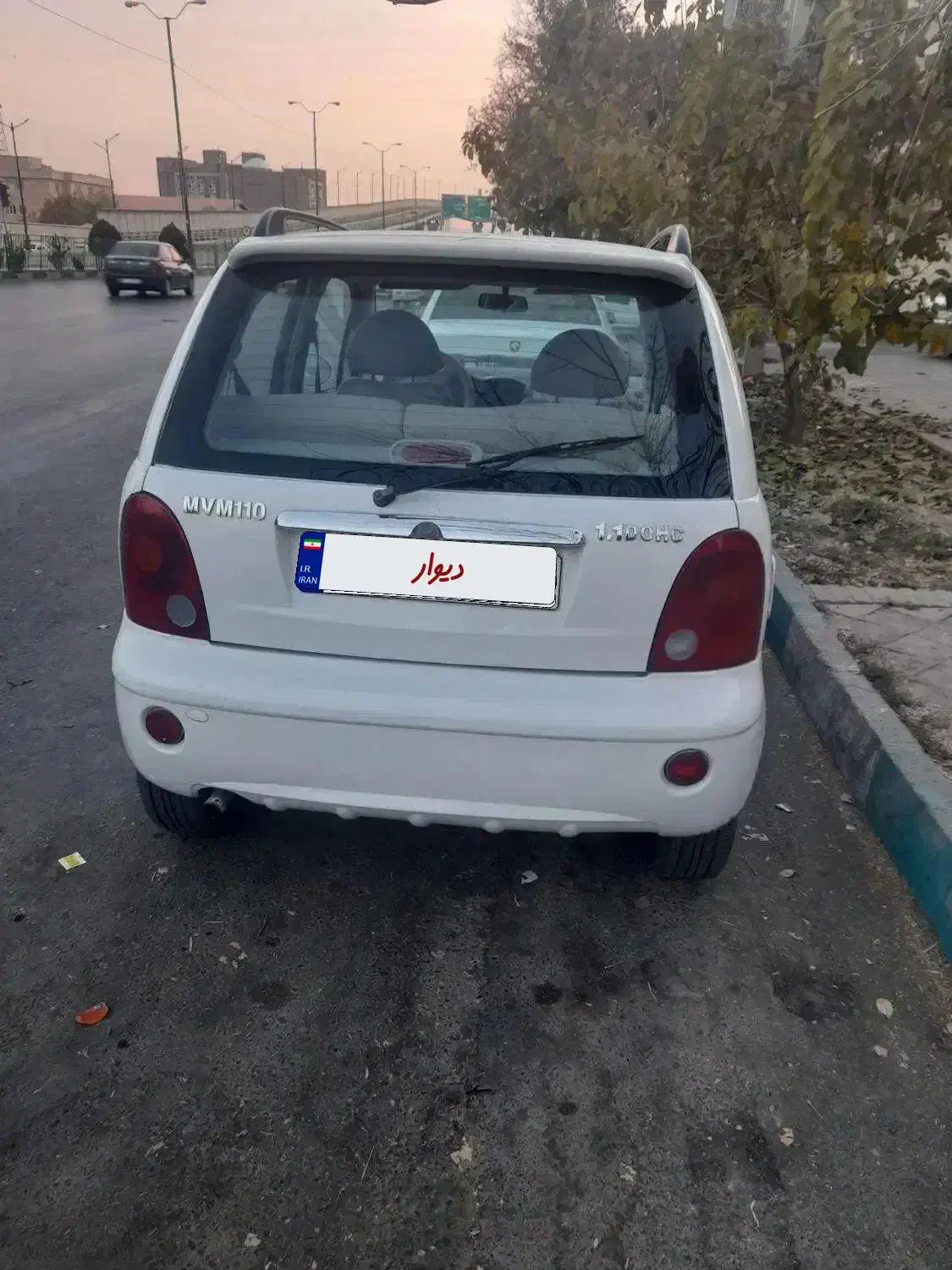 mvm110 سفید روغنی|خودرو سواری و وانت|همدان, |دیوار