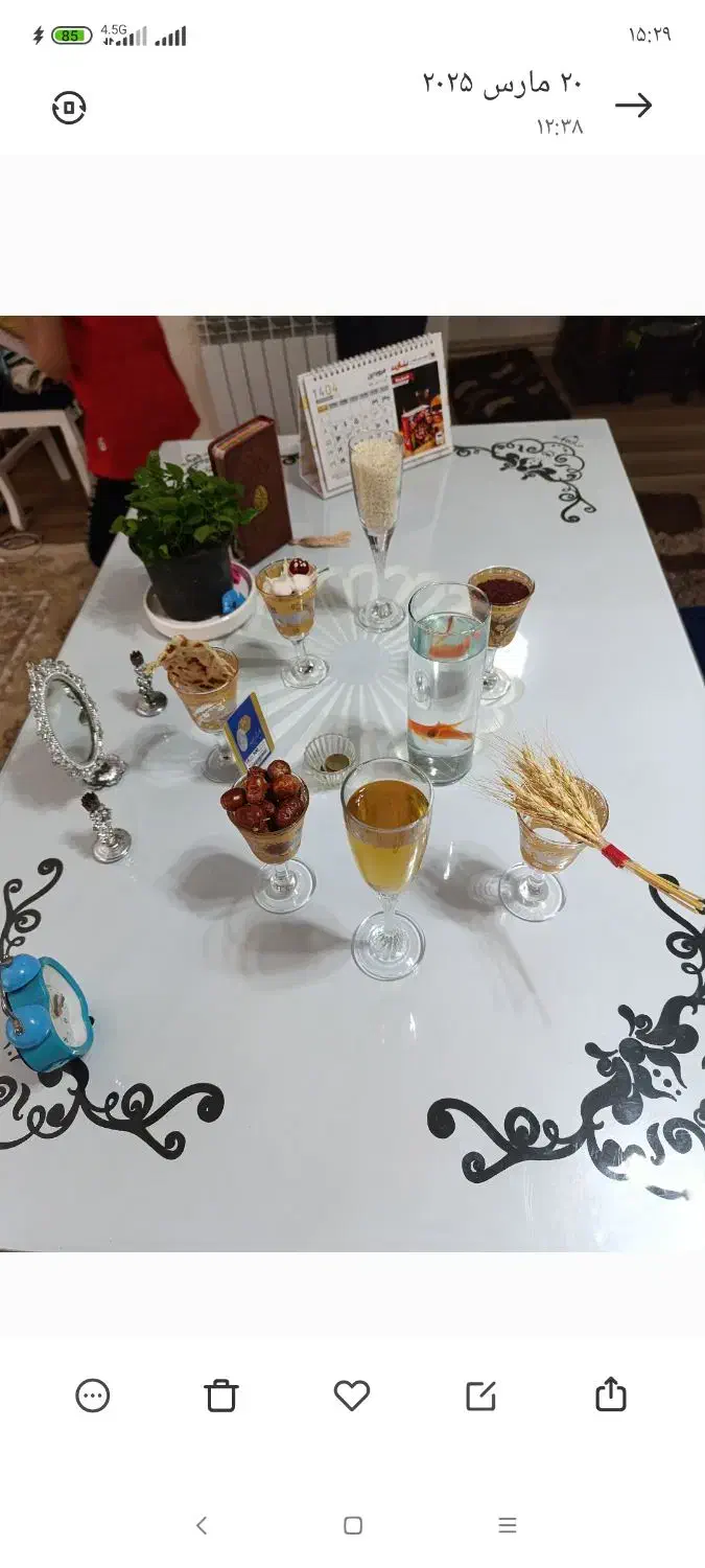 میز ناهارخوری 4 نفره با صندلی در حد نو|میز و صندلی غذاخوری|تبریز, |دیوار