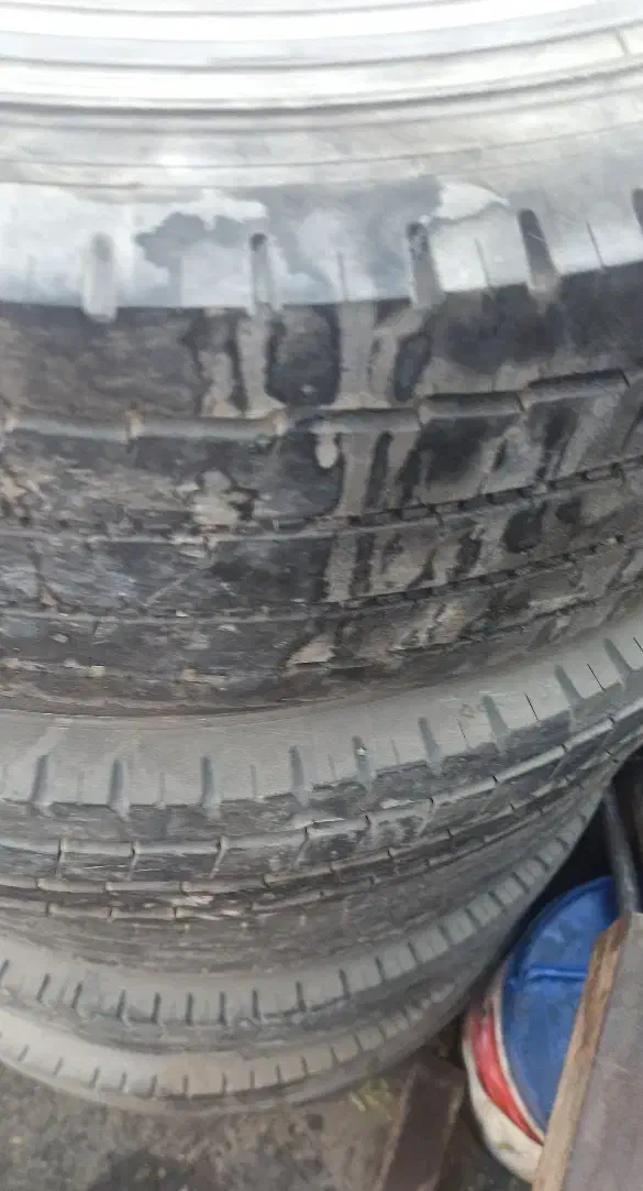 شش حلقه لاستیک 205/75 تیوبلیس Michelin|قطعات یدکی و لوازم جانبی|قدس, هفت جوی|دیوار