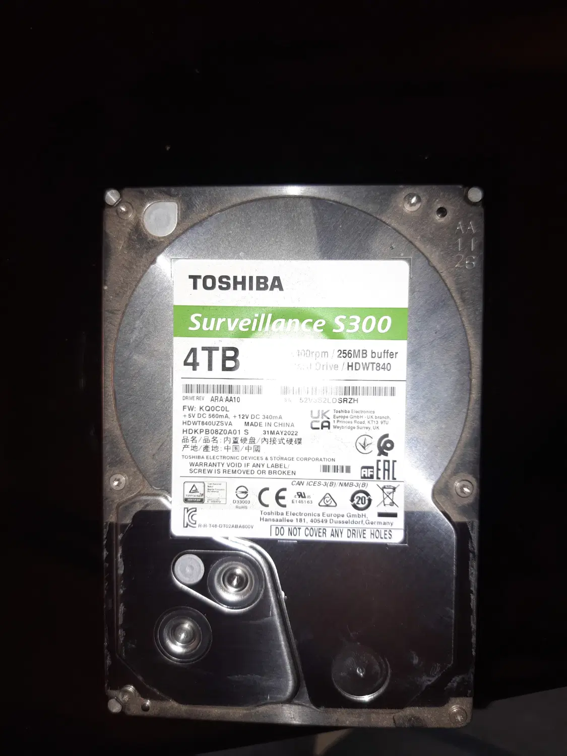 هارد 4TB|قطعات و لوازم جانبی رایانه|سلمان‌شهر, |دیوار