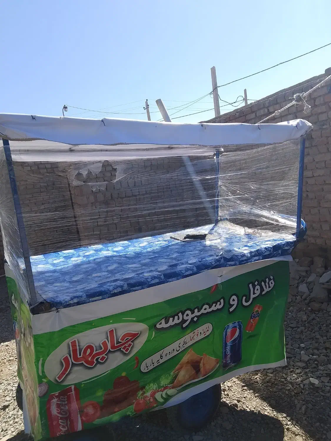 گاری فلافلی فروش فوری|کافی‌شاپ و رستوران|سراوان, |دیوار