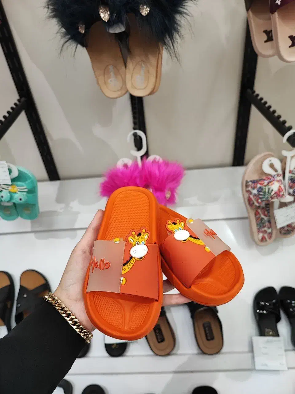 دمپایی بچگانه سیلیکونی|کیف، کفش، کمربند|کرمان, |دیوار