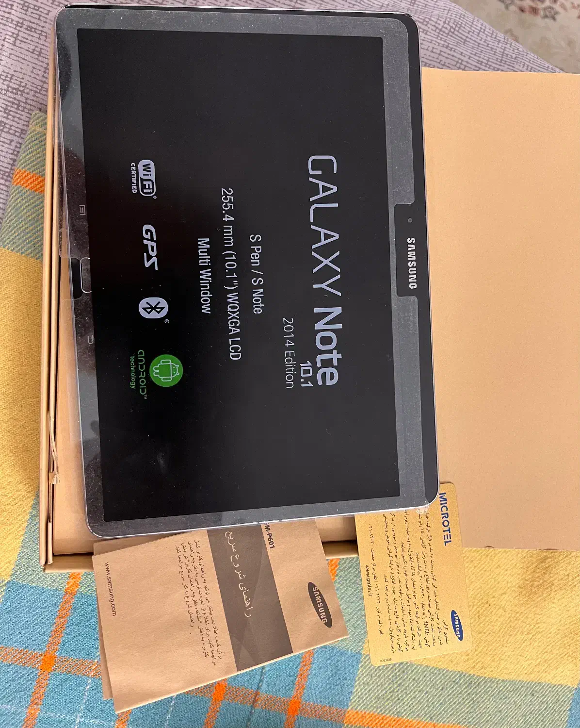 تبلت ۱۰ اینچ سامسونگ|تبلت|تهران, شهرک دانشگاه شریف|دیوار