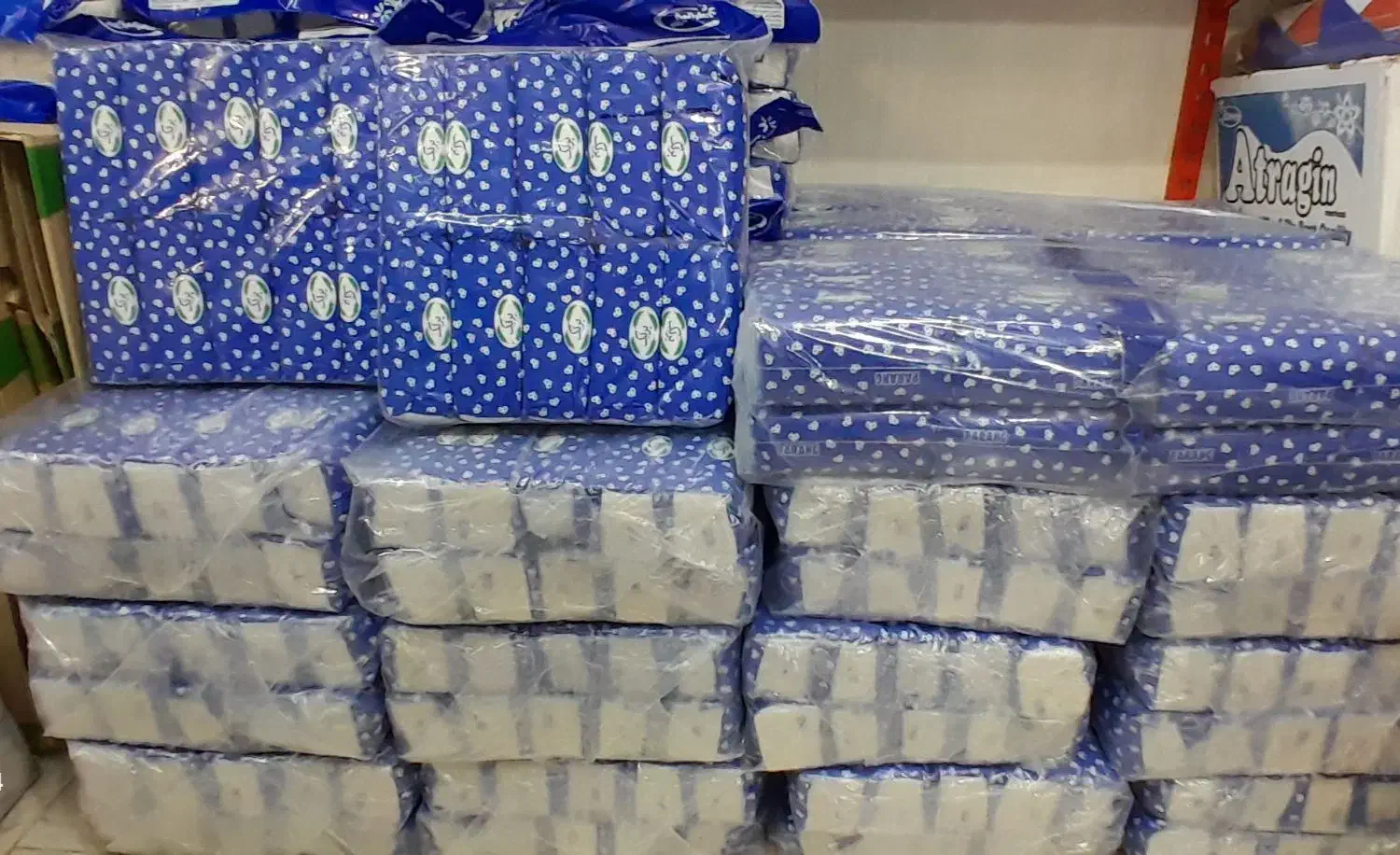 فروش عمده دستمال کاغذی|مواد شوینده و دستمال کاغذی|اسلام‌شهر, زرافشان|دیوار