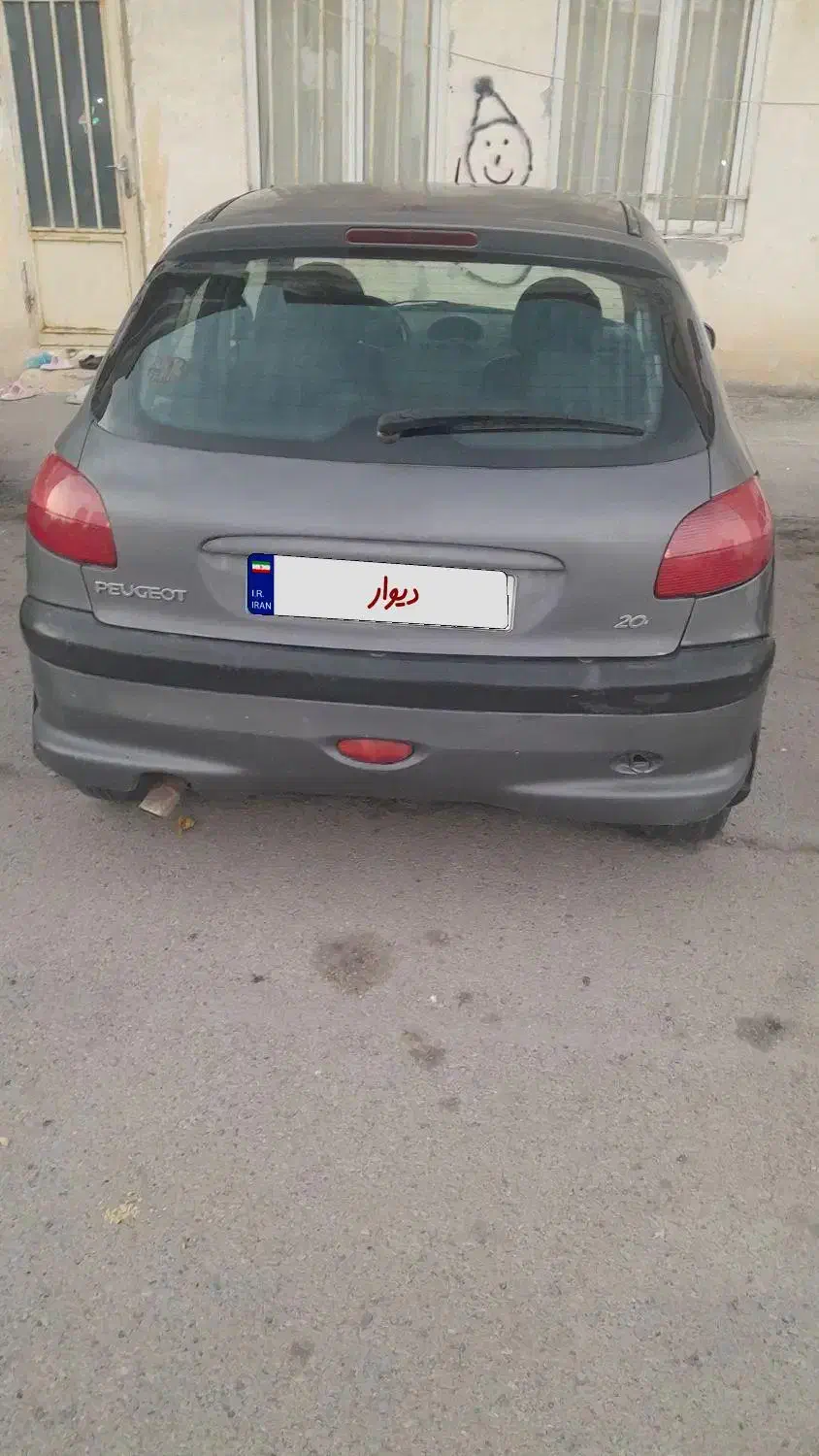 206خاکستری|خودرو سواری و وانت|اردبیل, |دیوار