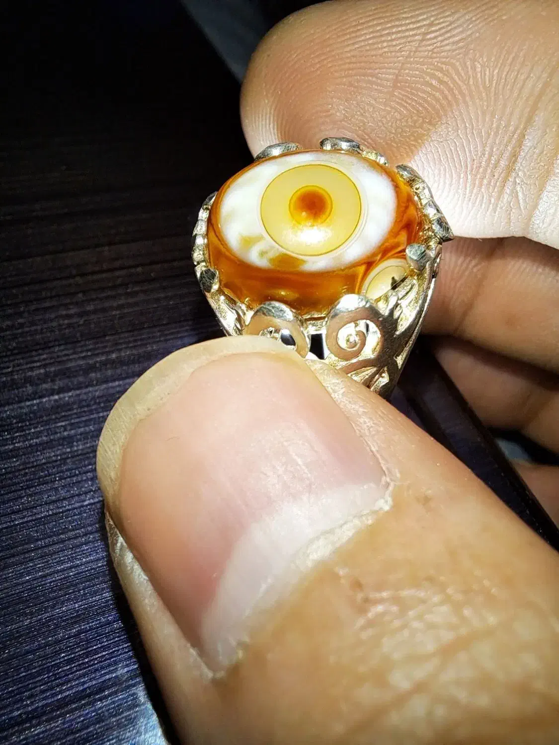 انگشتر سلیمانی تک چشم|جواهرات|اهواز, پردیس|دیوار