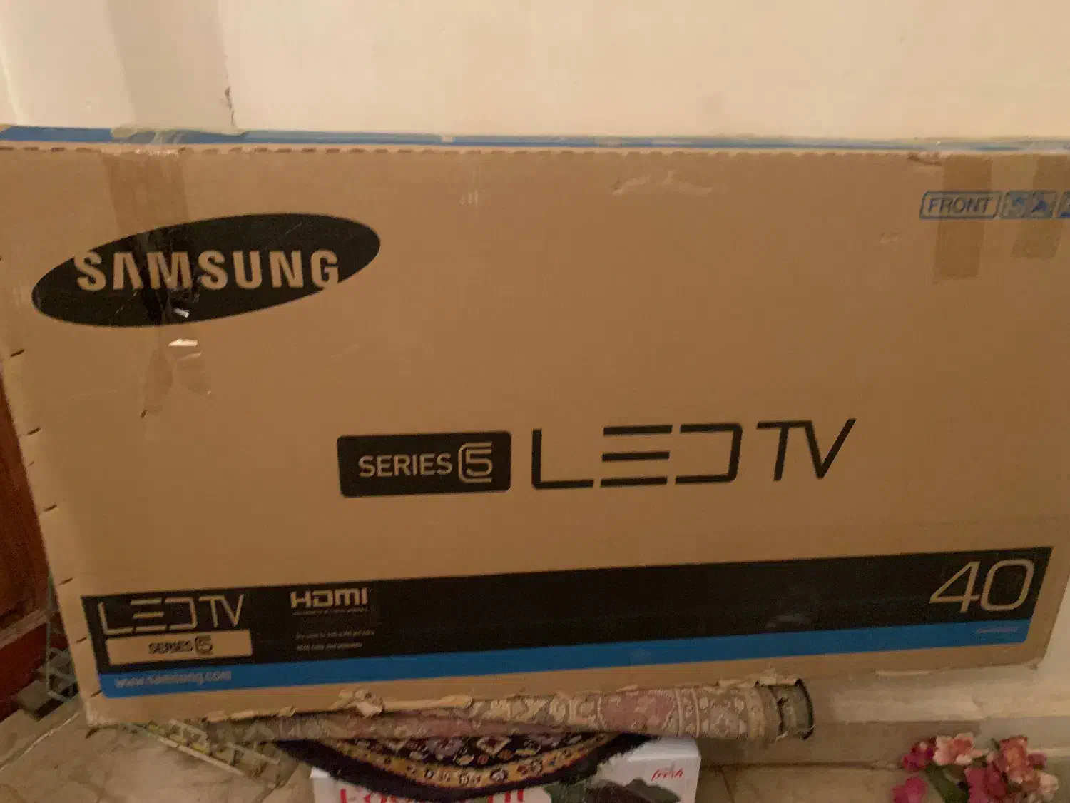 کارتون تلوزیون ال ای دی سامسونگ|تلویزیون و پروژکتور|تهران, قنات‌کوثر|دیوار