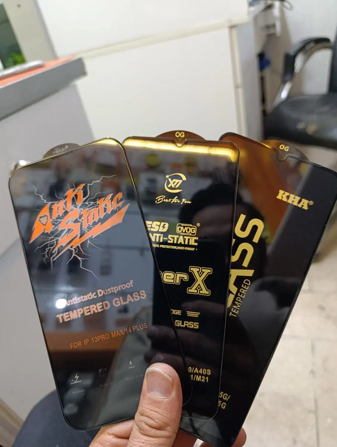 انواع گلس|لوازم جانبی موبایل و تبلت|مشهد, توس (بلوار توس)|دیوار