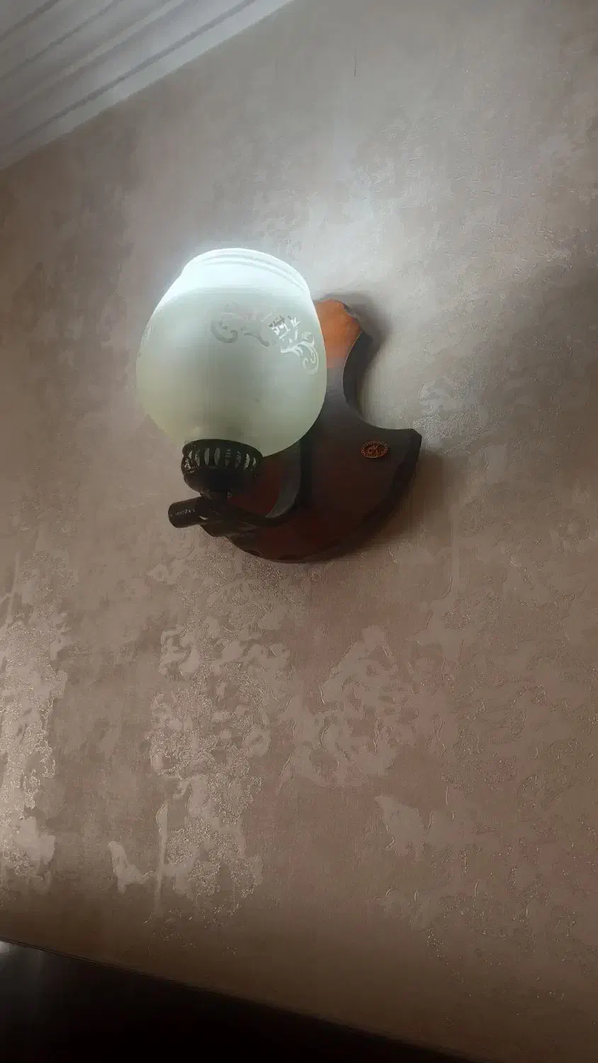 لوستر شش شاخه|لوستر و چراغ آویز|رشت, توشیبا|دیوار