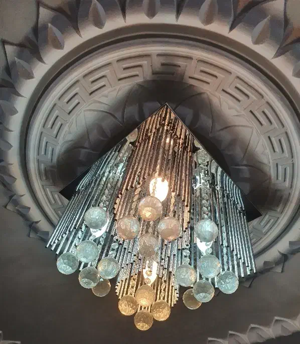 لوستر کریستال|لوستر و چراغ آویز|قائم‌شهر, |دیوار