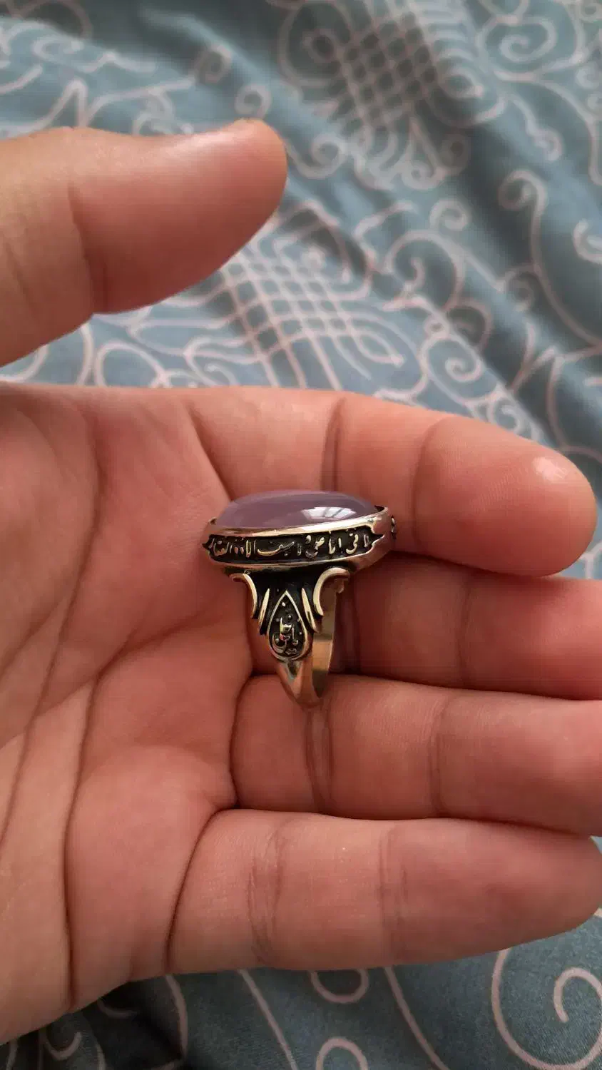 انگشتر عقیق سوسنی|جواهرات|بیله سوار, |دیوار