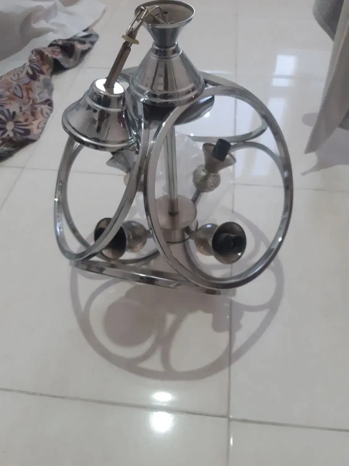 لوستر استیل|لوستر و چراغ آویز|فردیس, سرحدی|دیوار